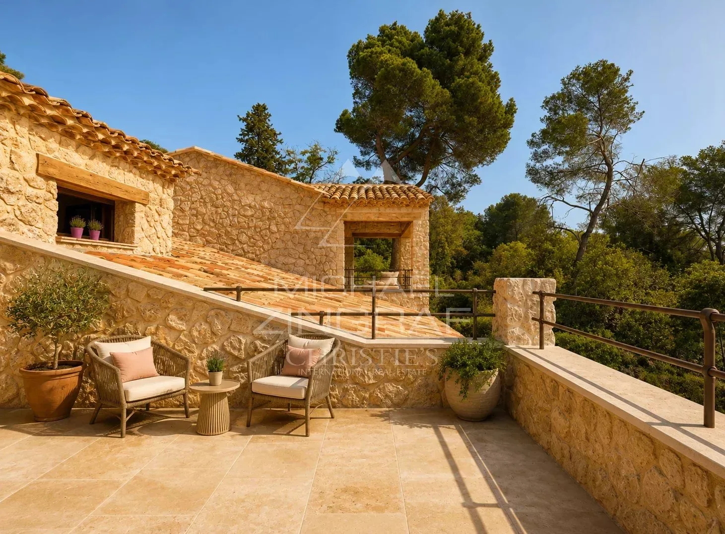 Saint-Paul-de-Vence - Villa premium avec vue panoramique mer et village - 13