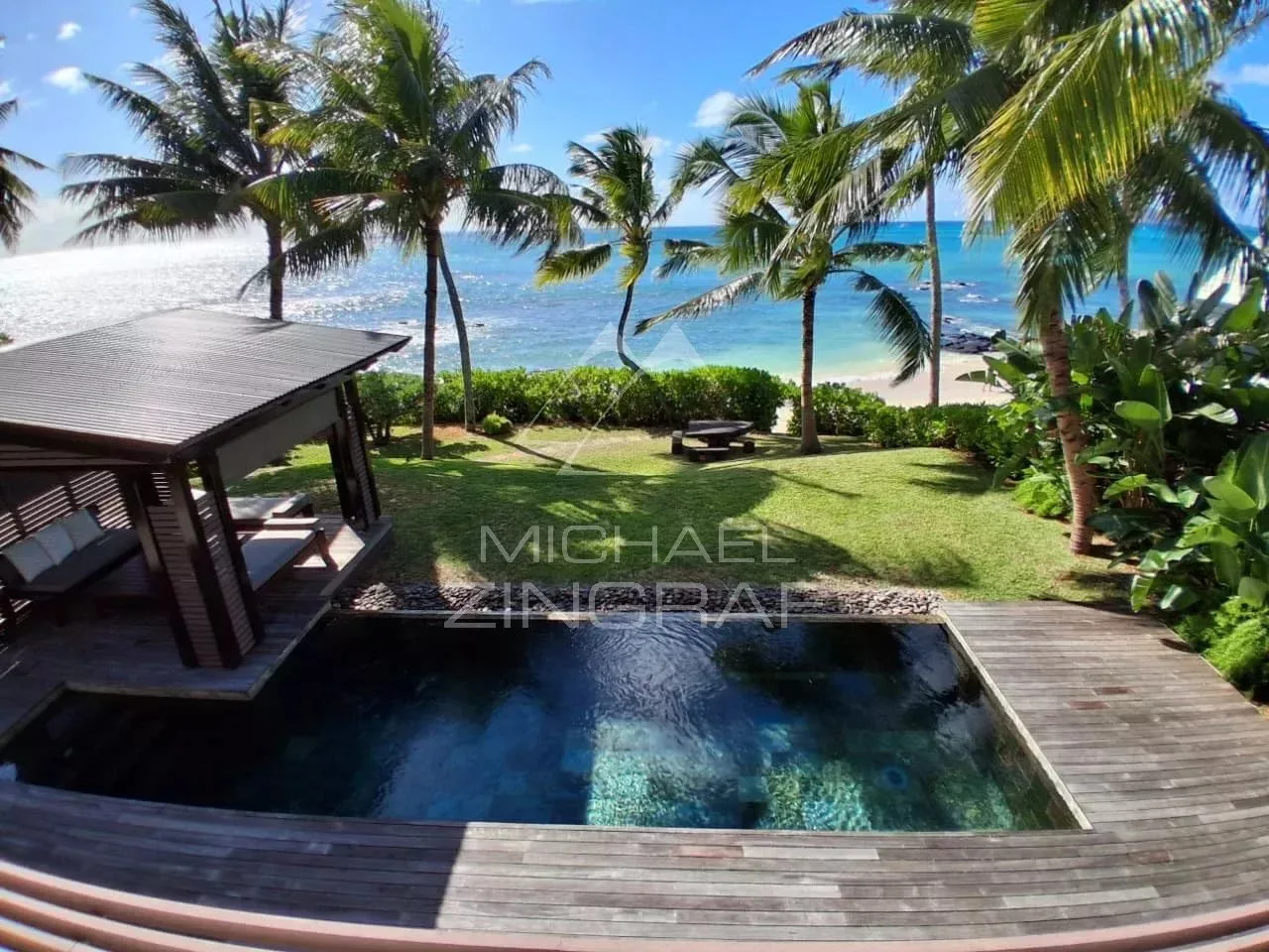 Ile Maurice - Opportunité rare : Villa de luxe Pied dans l'eau  proche Grand Baie - Pointe aux Canonniers - 7