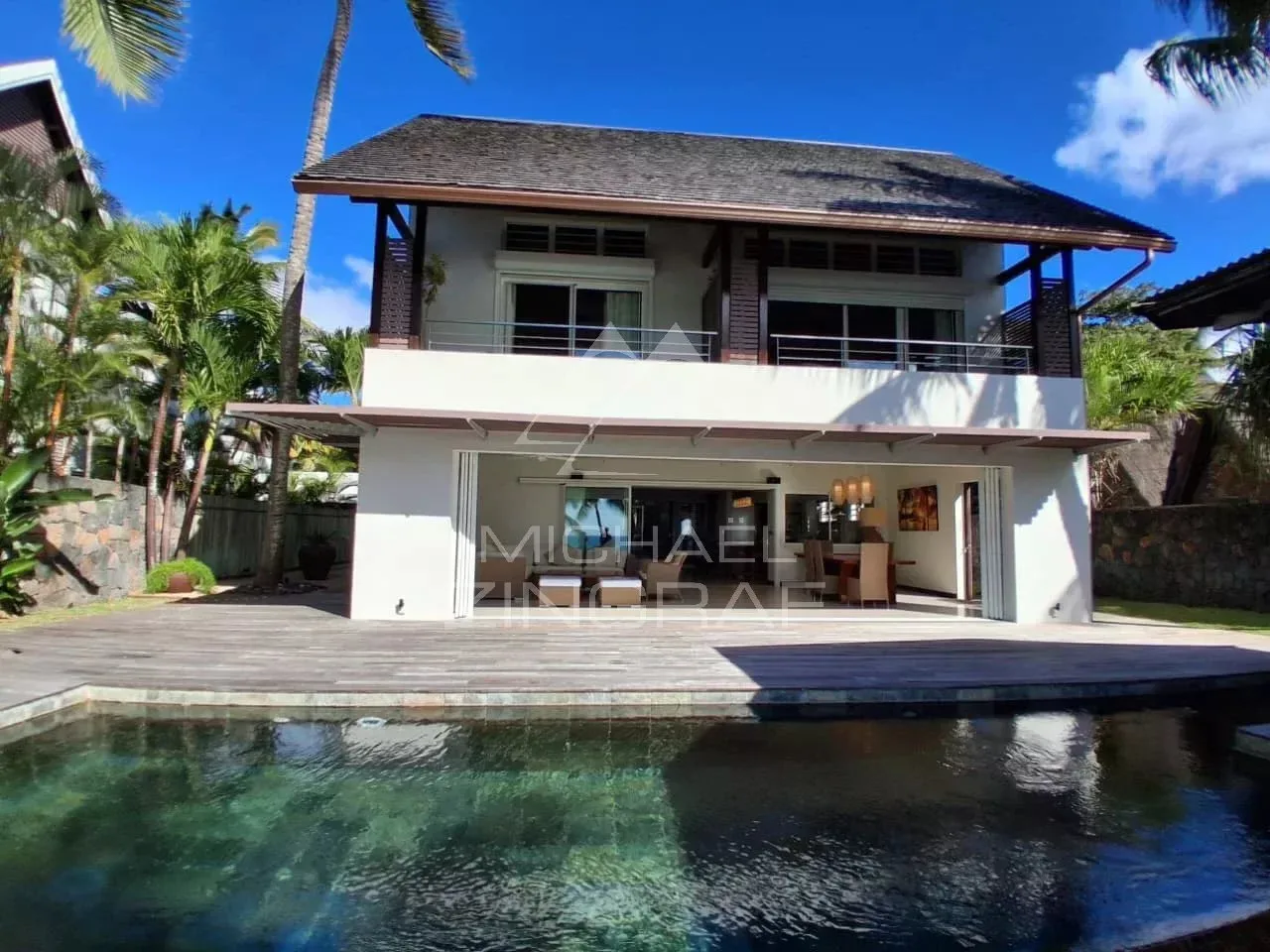 Ile Maurice - Opportunité rare : Villa de luxe Pied dans l'eau  proche Grand Baie - Pointe aux Canonniers - 9