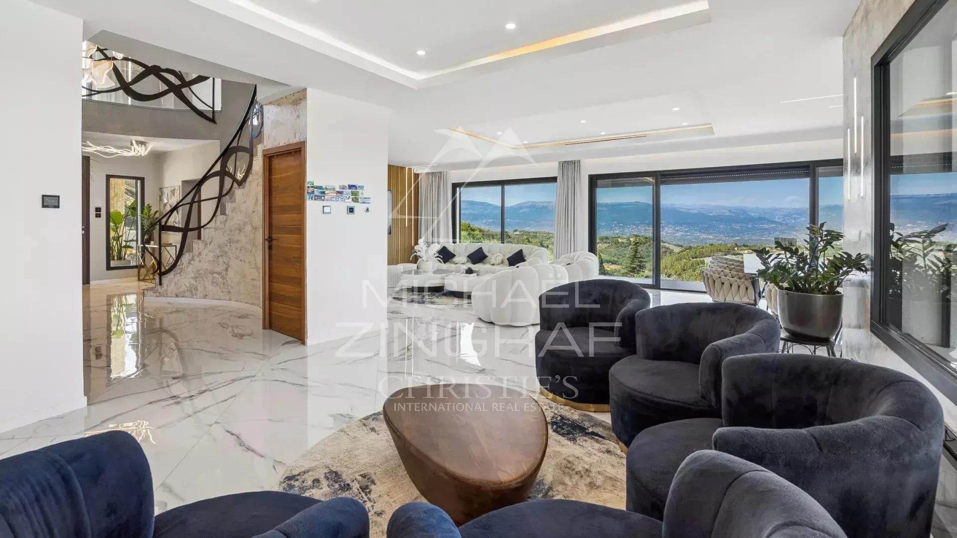 Tanneron – sublime villa de luxe avec vue mer - 12