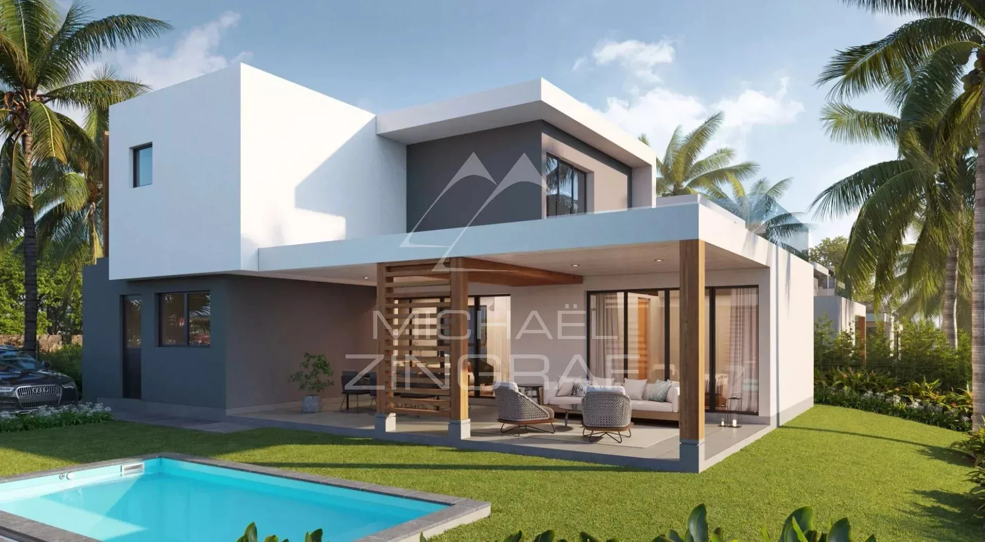 Duplex Contemporain 3 chambres à Tamarin, Île Maurice - 3