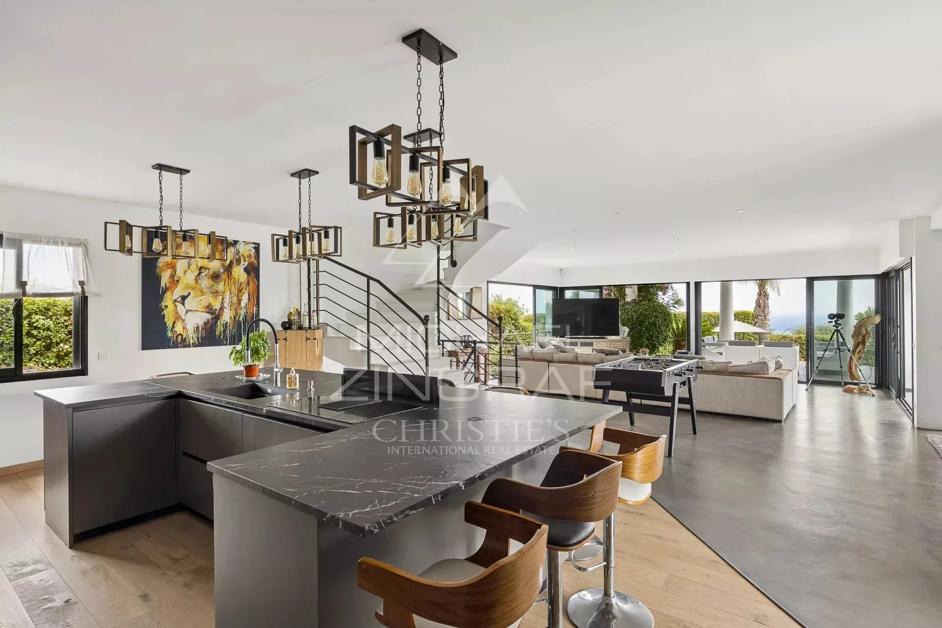 Proche Nice - Domaine privé et vue mer panoramique - 8