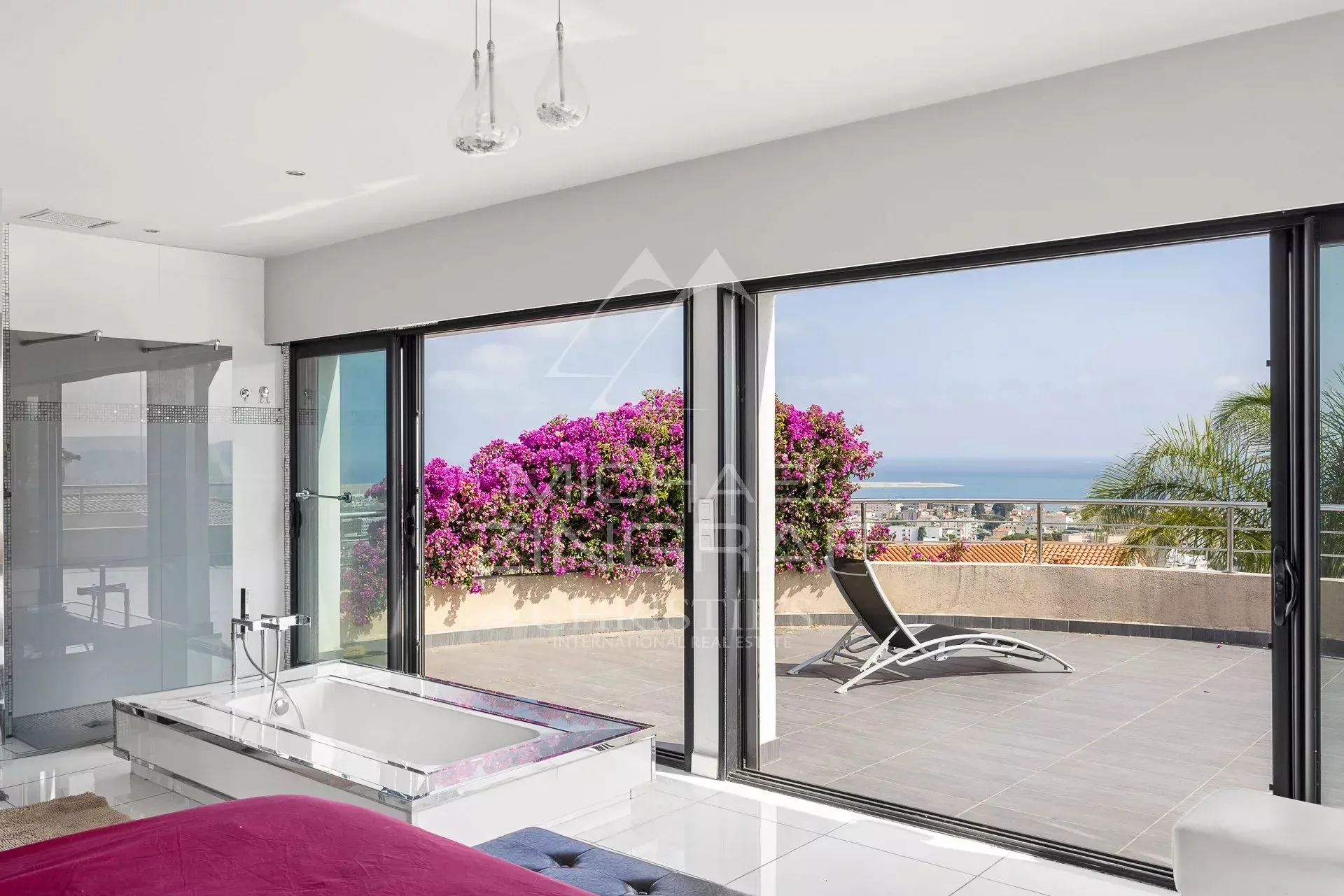 Proche Nice - Domaine privé et vue mer panoramique - 11