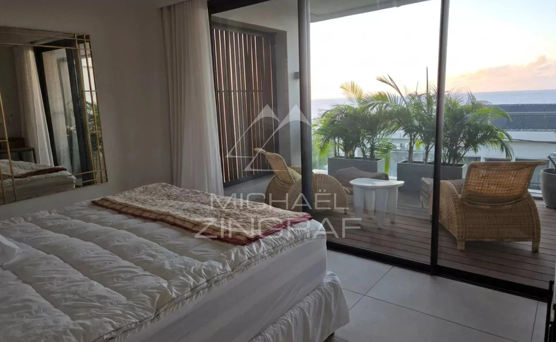 Penthouse avec vue mer – Pointe aux Canonniers - 10