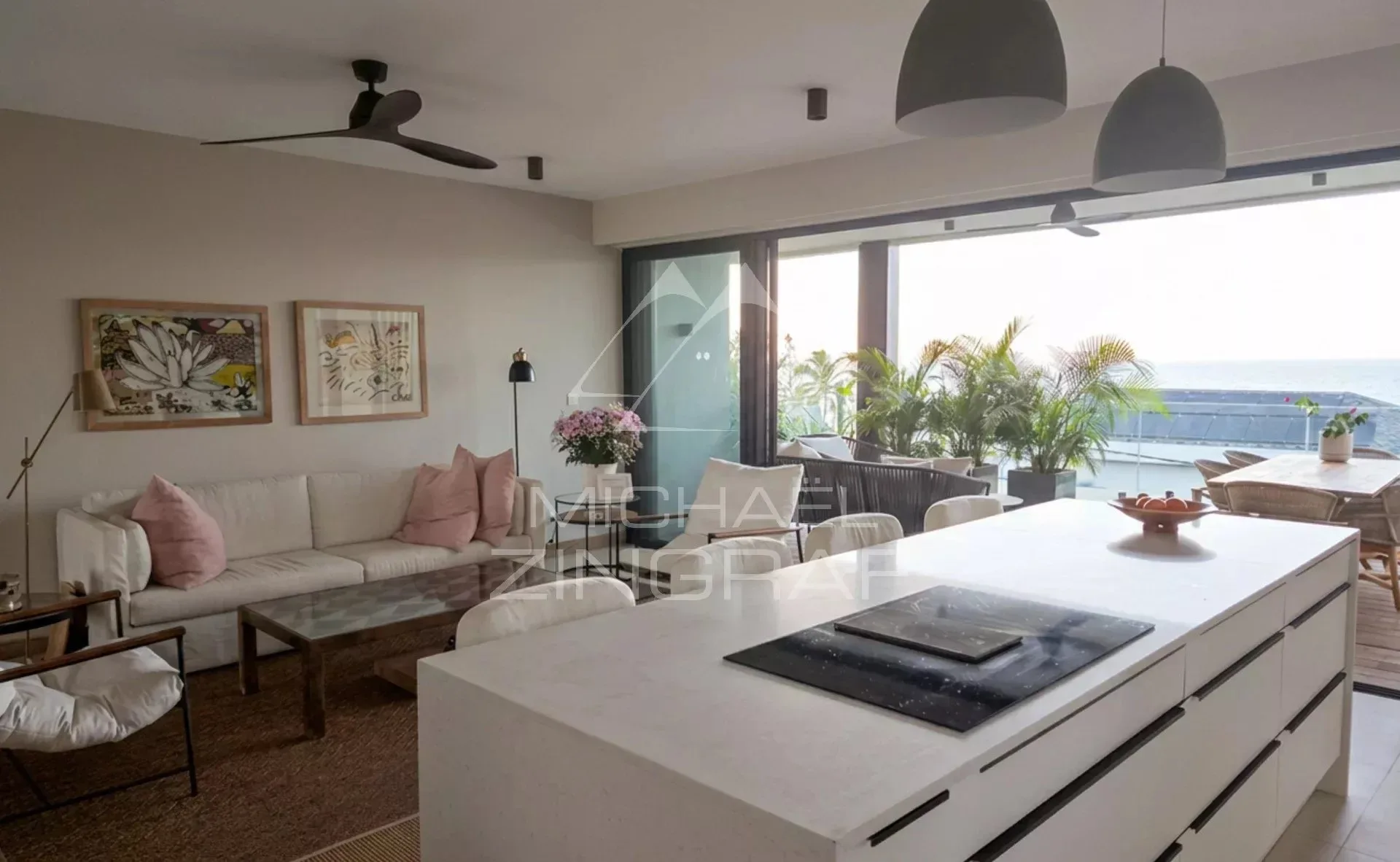 Penthouse avec vue mer – Pointe aux Canonniers - 11