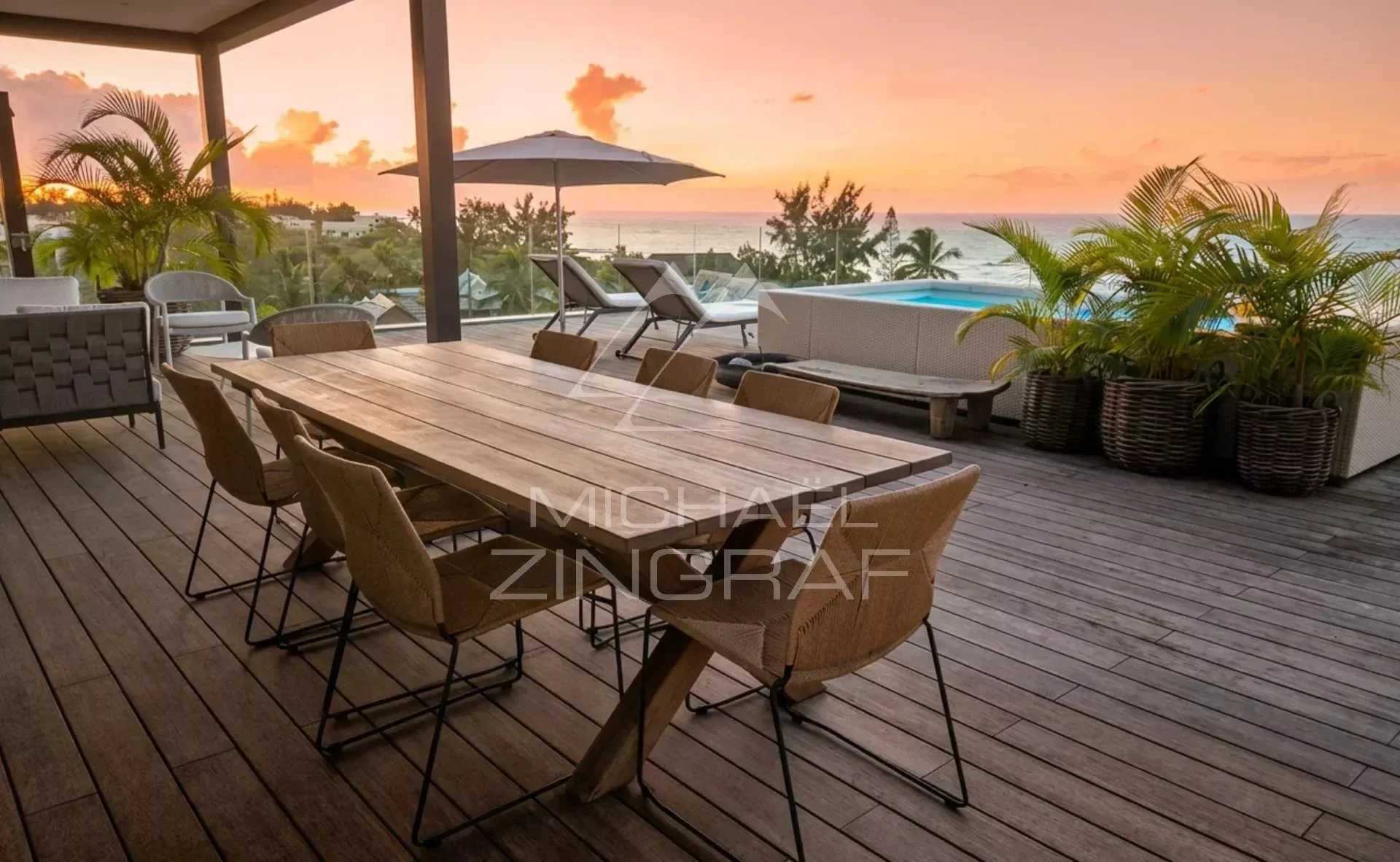 Penthouse avec vue mer – Pointe aux Canonniers - 7