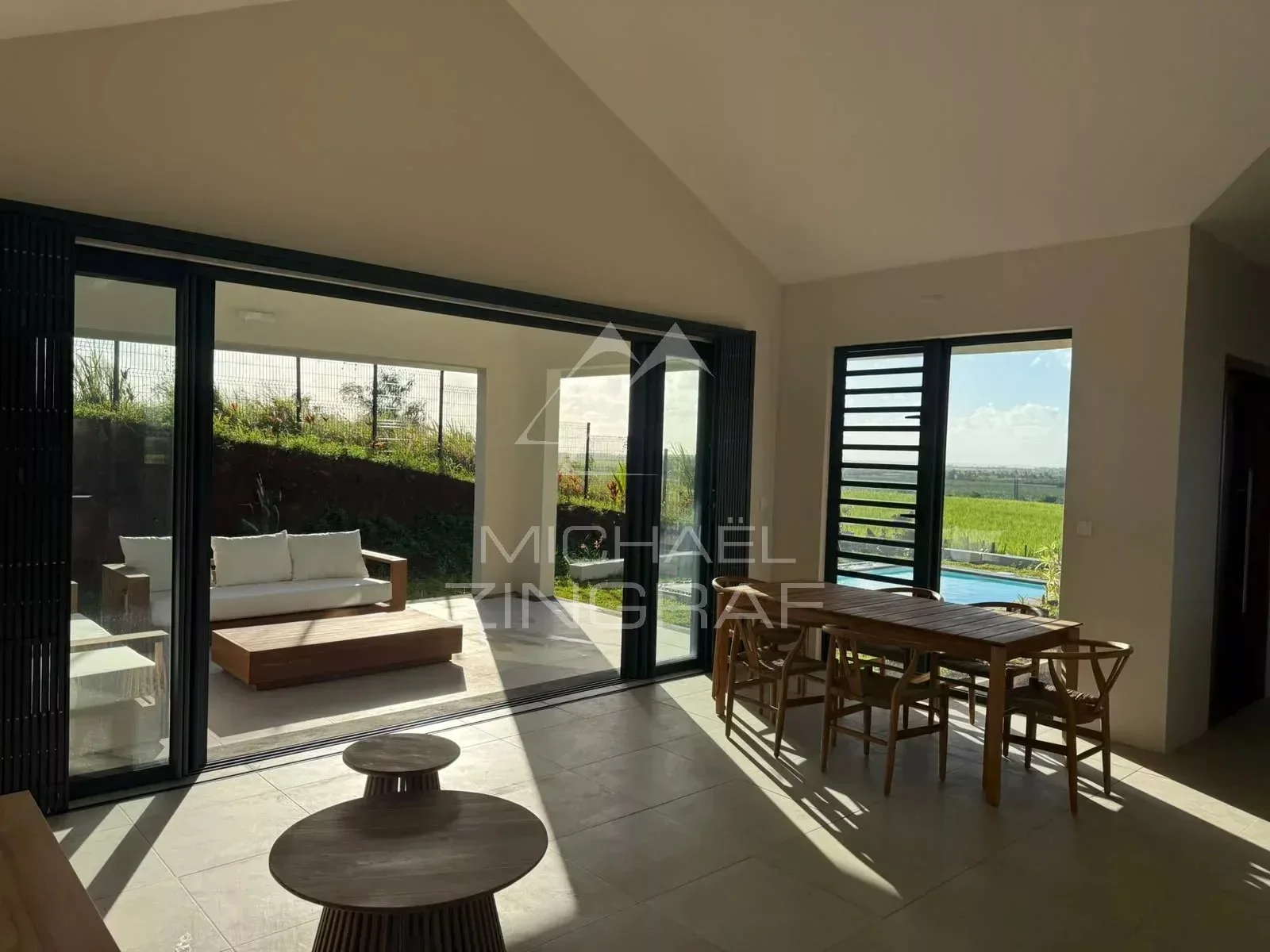 Villa neuve meublée avec vue dégagée à Belle Vue Harel - 8