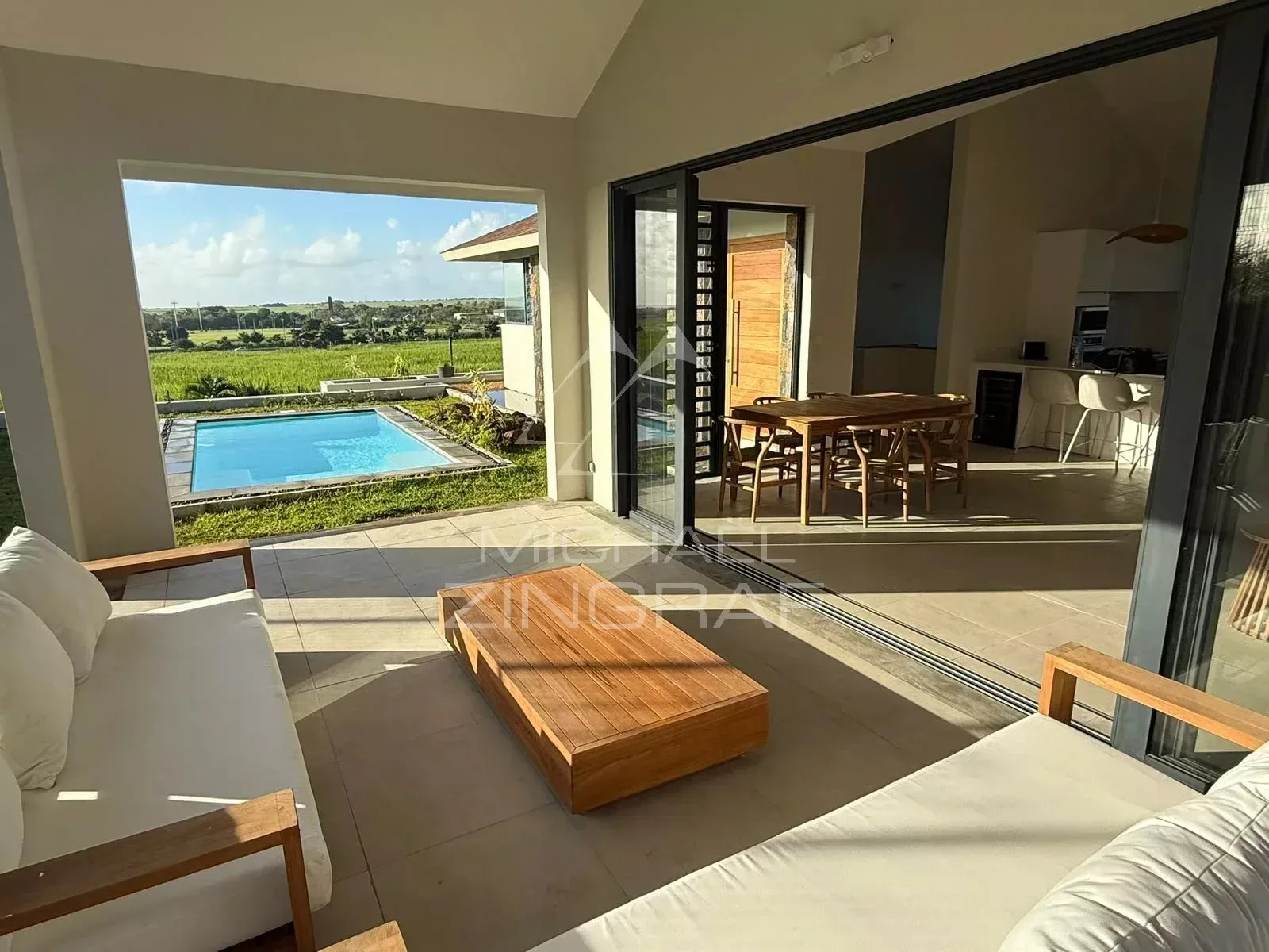 Villa neuve meublée avec vue dégagée à Belle Vue Harel - 9