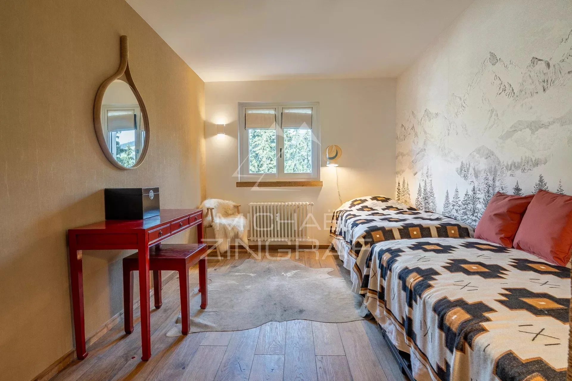 Appartement Rez-de-Jardin "coup de coeur" - 3 pièces - Cheminée - Rénové - Megève - 7