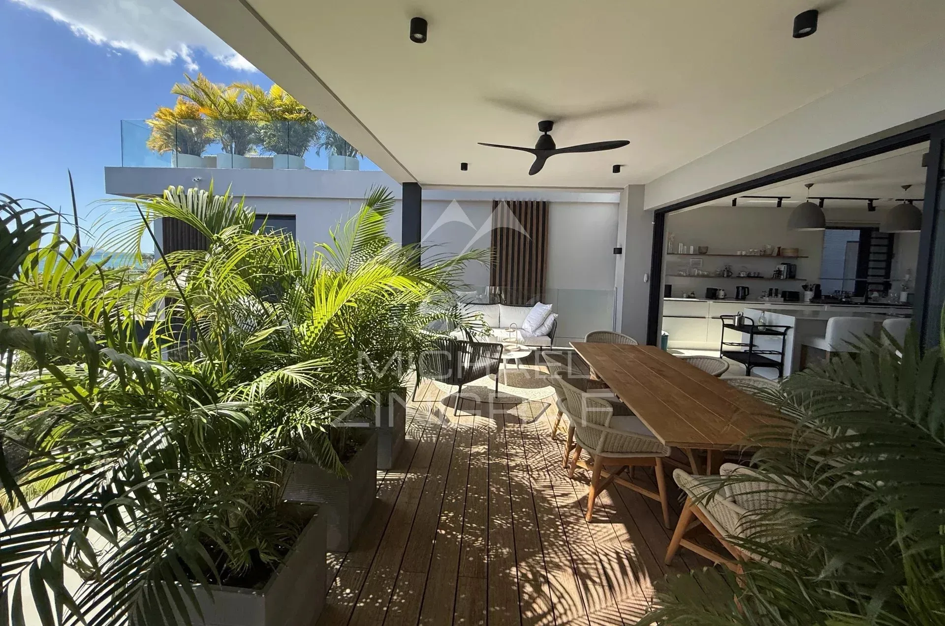 Penthouse avec vue mer – Pointe aux Canonniers - 24