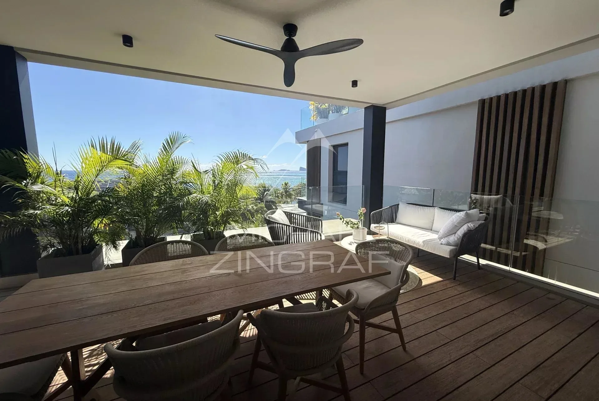 Penthouse avec vue mer – Pointe aux Canonniers - 16