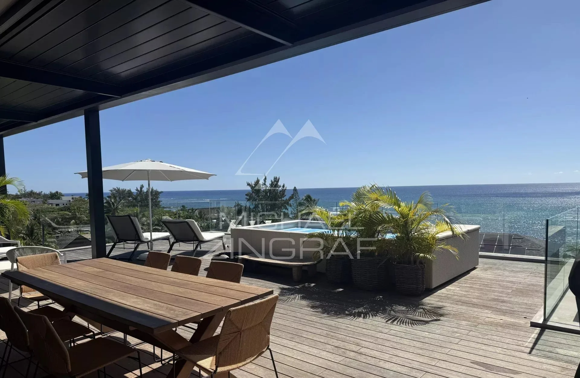Penthouse avec vue mer – Pointe aux Canonniers - 39
