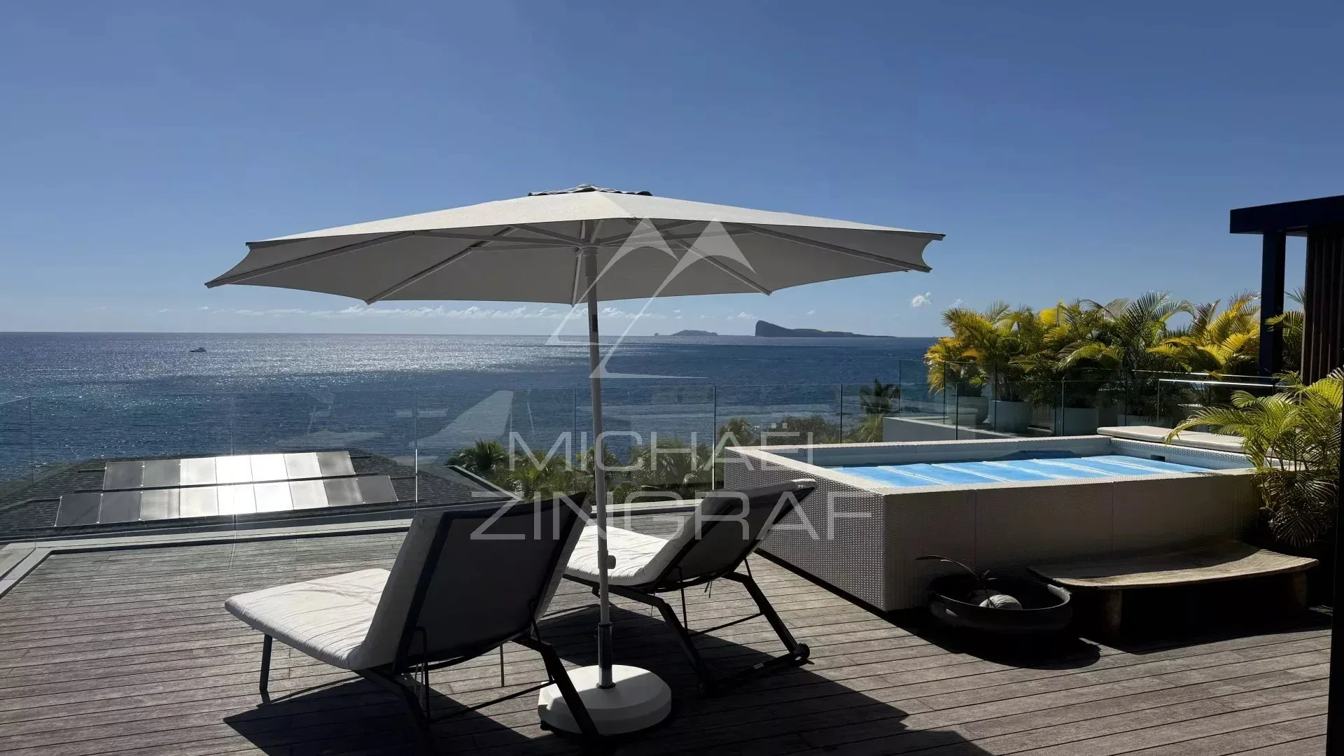 Penthouse avec vue mer – Pointe aux Canonniers - 45