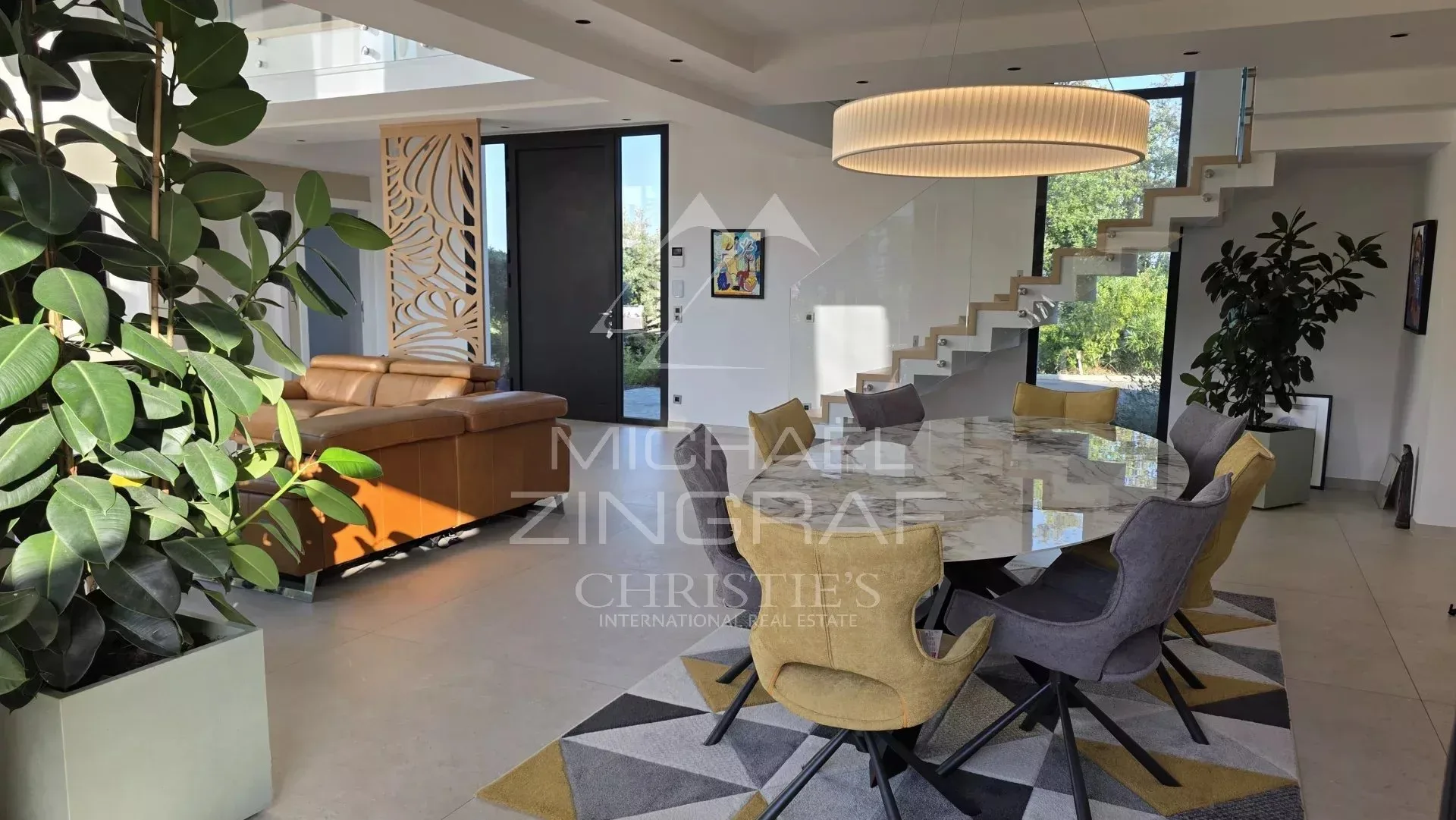 Villa Contemporaine dans un Secteur Résidentiel Prisè à Roquefort-les-Pins - 5