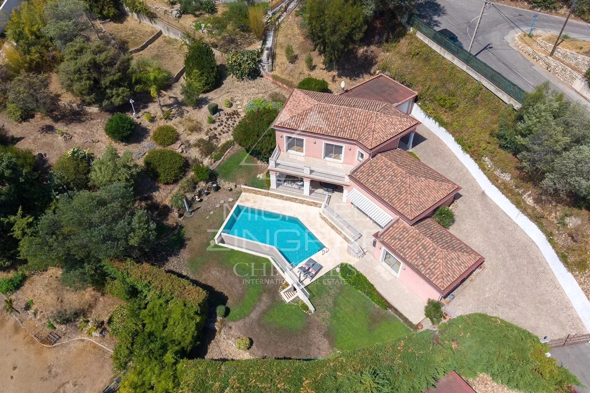 Mandelieu la Napoule - PROPRIÉTÉ VUE MER DANS DOMAINE PRIVÉ - Proche Cannes - 10