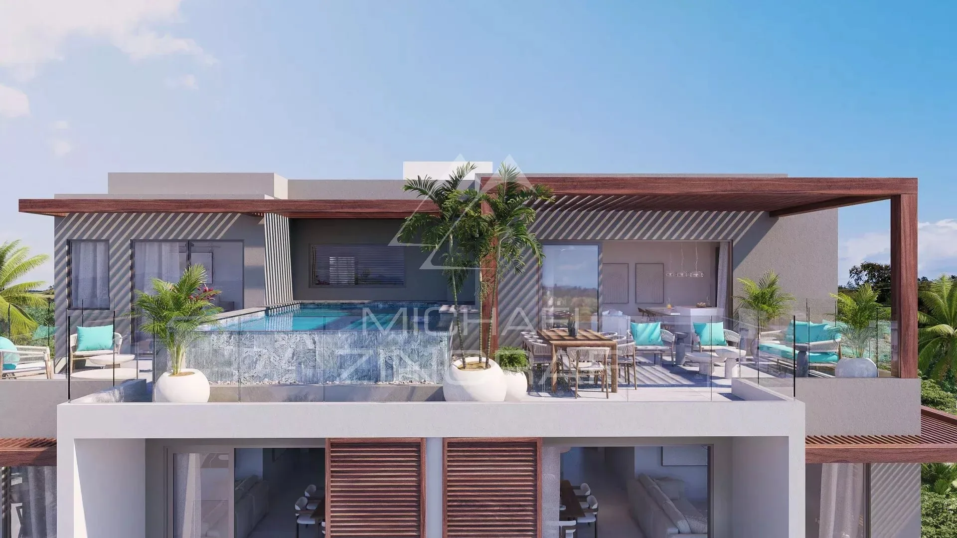 Penthouse de Luxe de 3 Chambres avec Rooftop privée – Belle Mare - 2