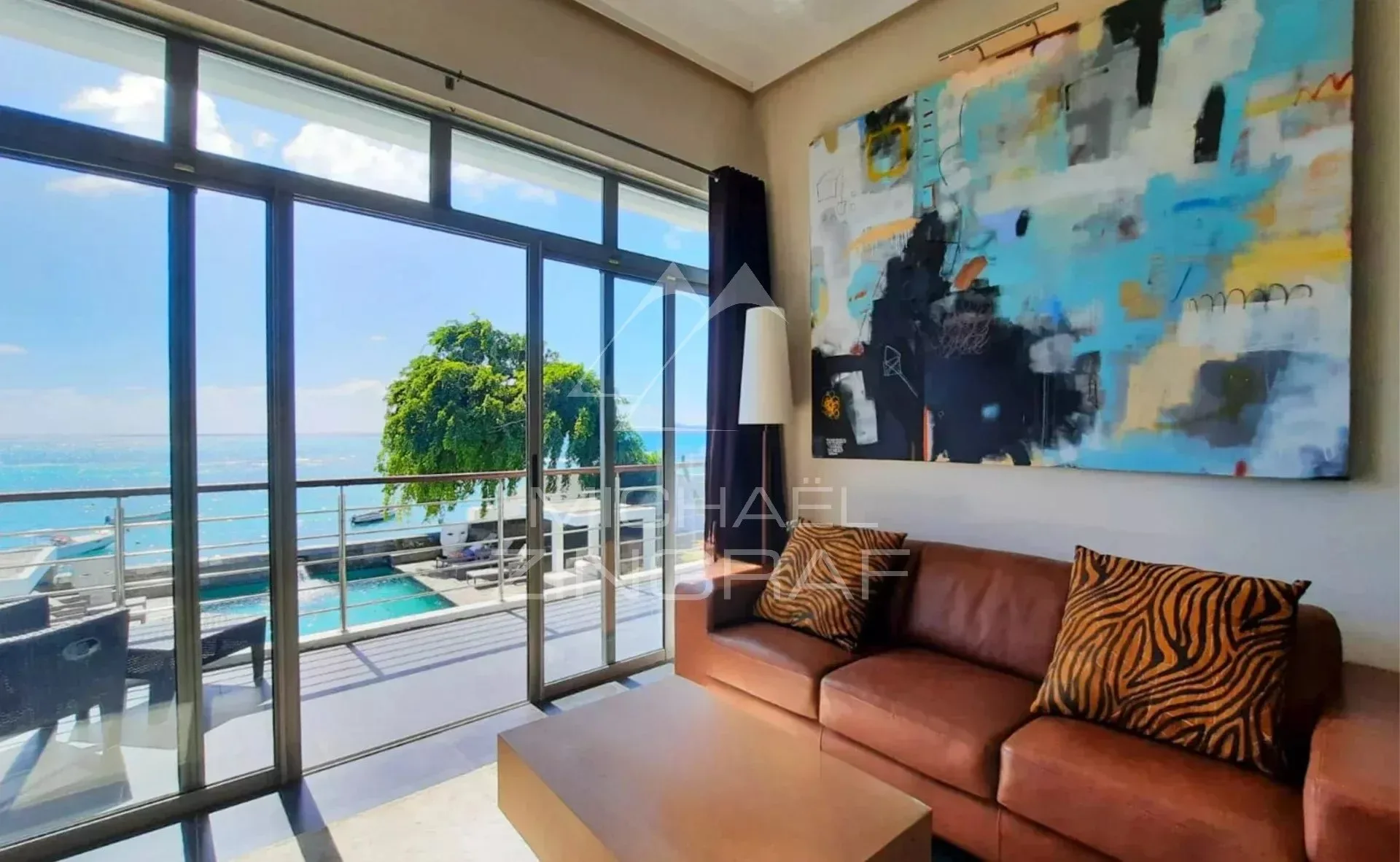 Île Maurice – Villa d’Exception de 4 Chambres Pieds dans l’Eau avec Vue Panoramique sur l’Océan à Pointe aux Canonniers - 10