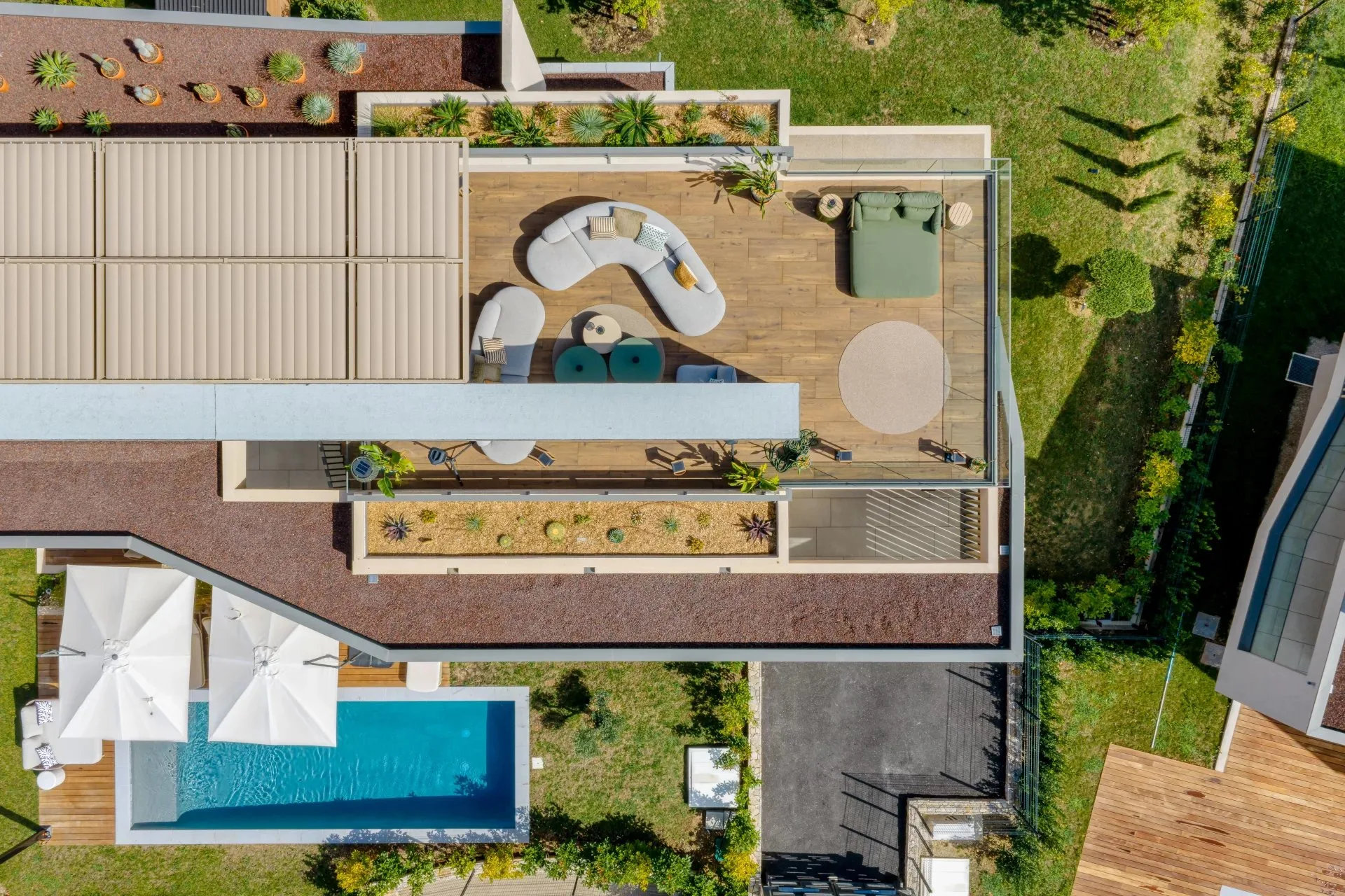 Mougins - Villa contemporaine avec vue mer - 5 chambres - 2