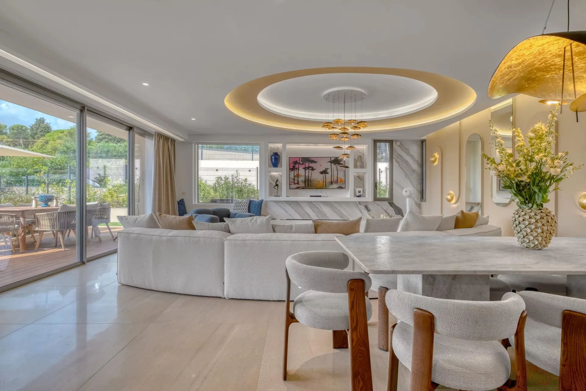 Mougins - Villa contemporaine avec vue mer - 5 chambres - 9
