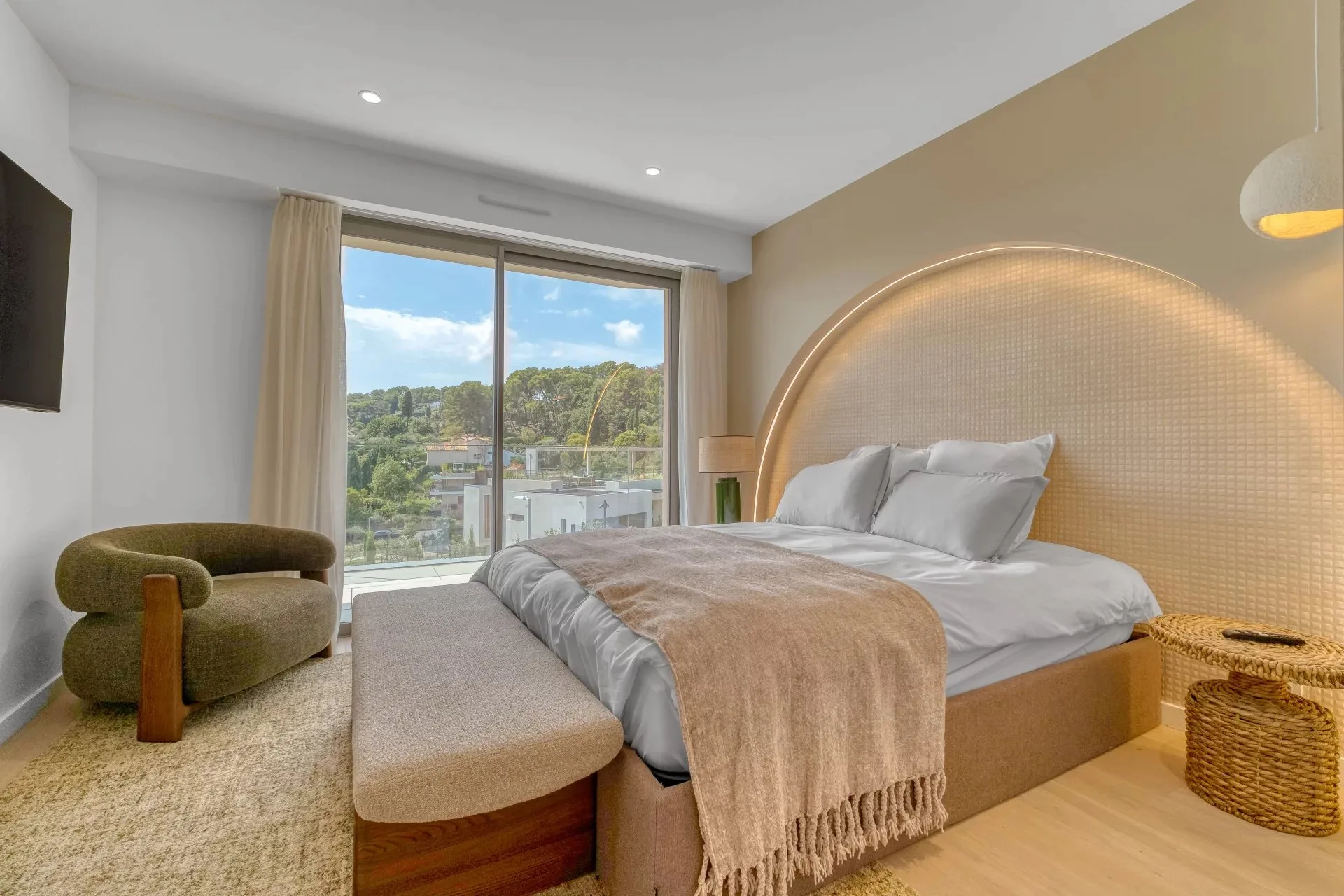 Mougins - Villa contemporaine avec vue mer - 5 chambres - 13