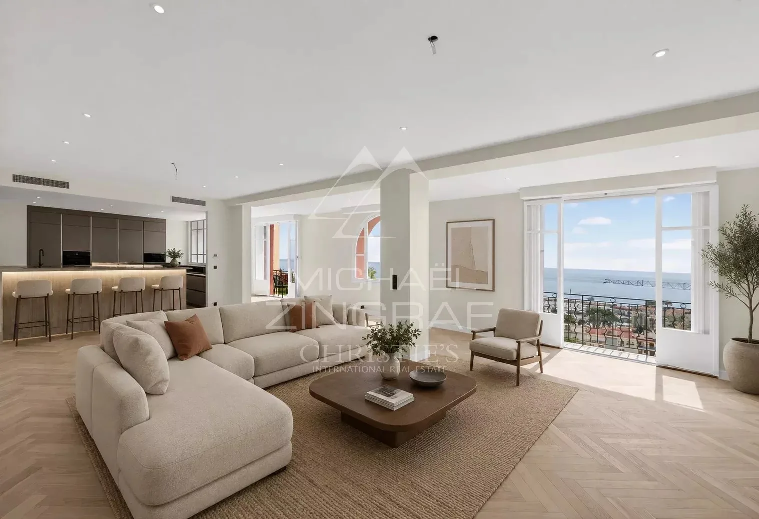 Beaulieu-sur-mer - Appartement d’exception – Vue mer panoramique – Résidence de standing
