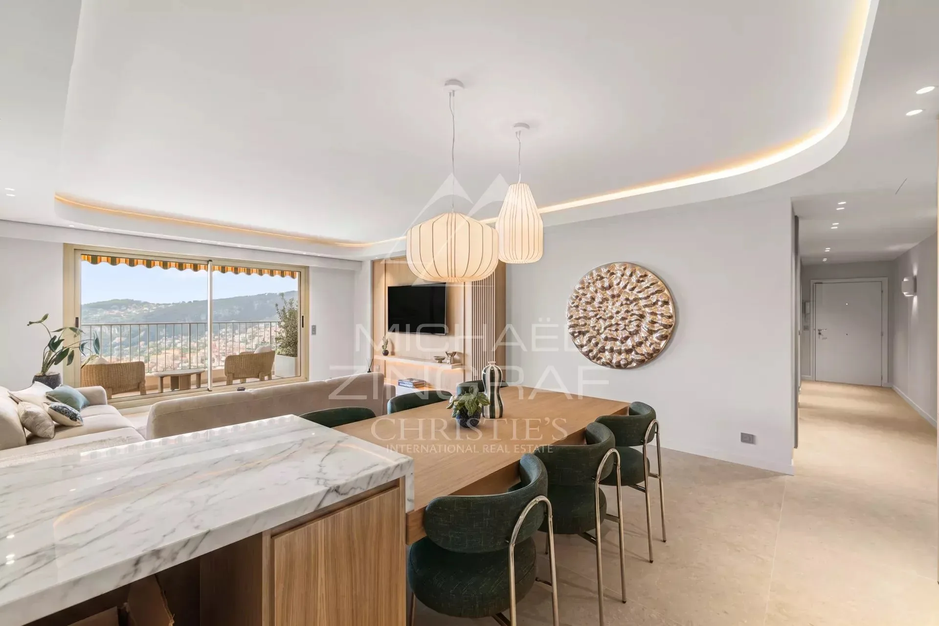 VILLEFRANCHE-SUR-MER — APPARTEMENT D’EXCEPTION AVEC VUE MER PANORAMIQUE - 2