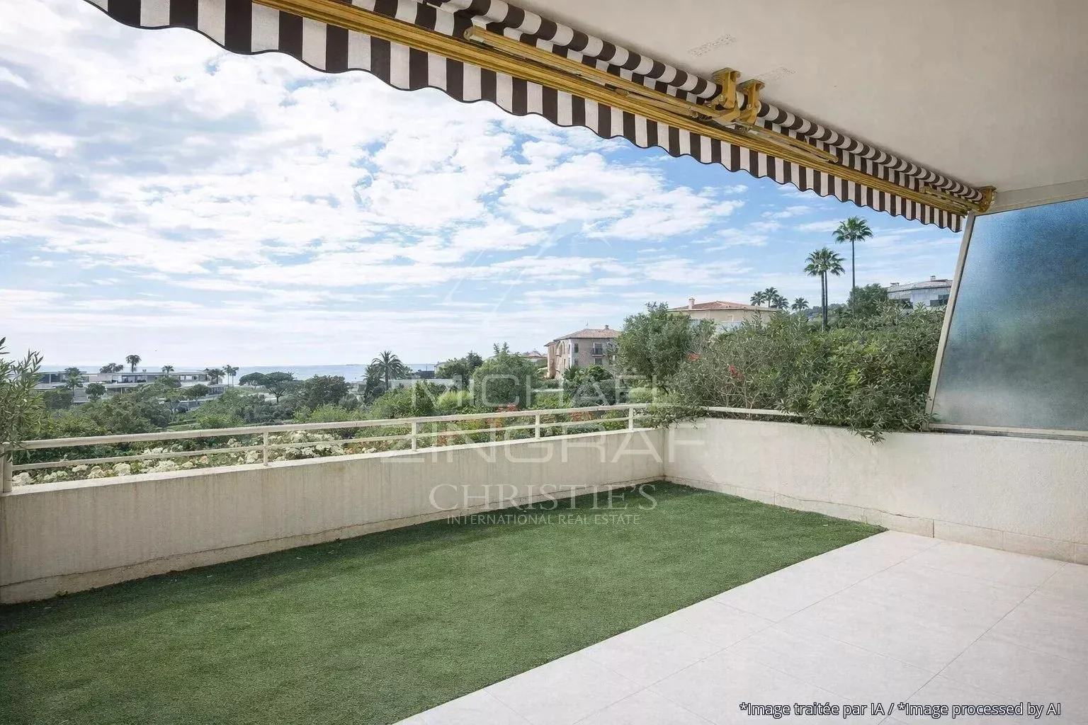 Cannes, Croix-des-Gardes - Bel appartement - Grande Terrasse vue Mer - 3