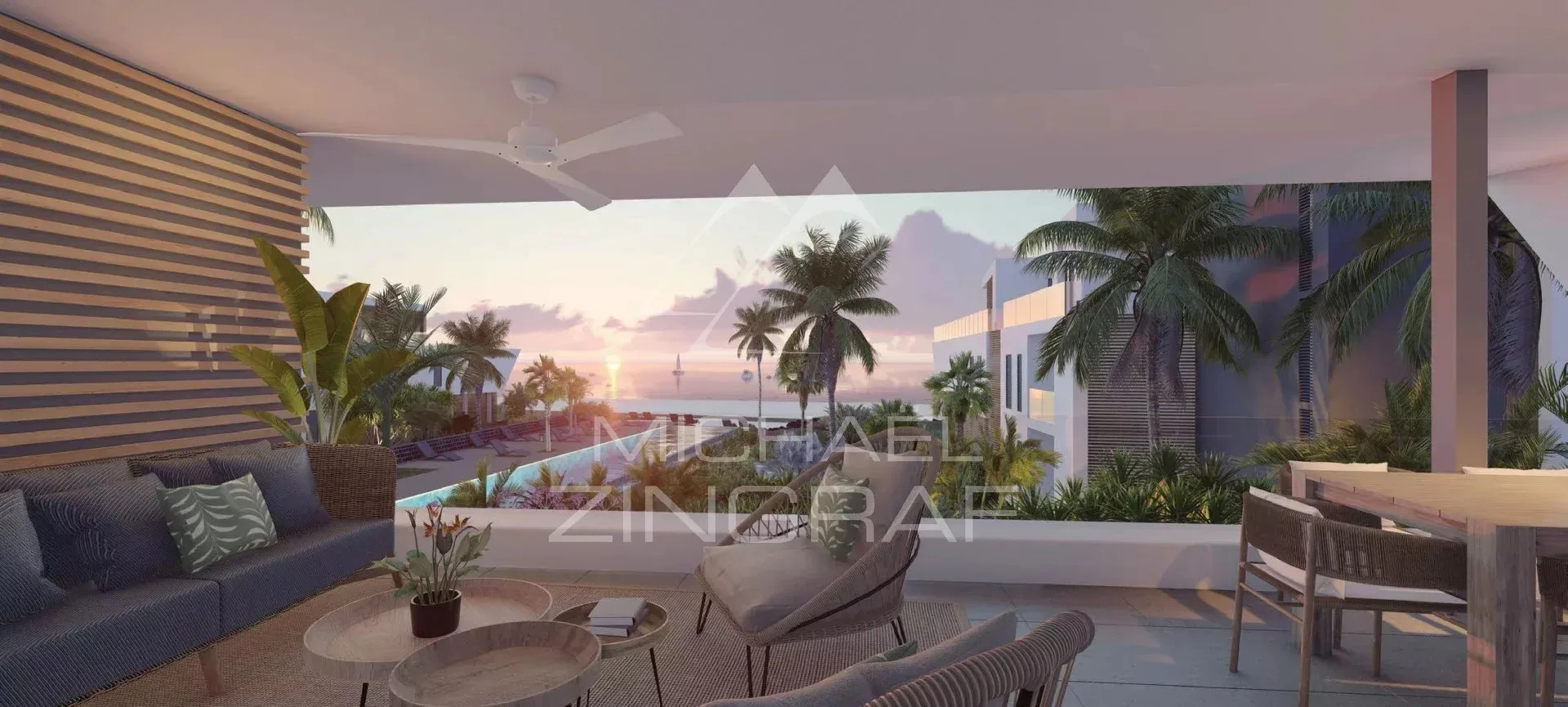 Penthouse de luxe de 3 chambres en bord de mer avec vue panoramique à Riviere Noire - 10