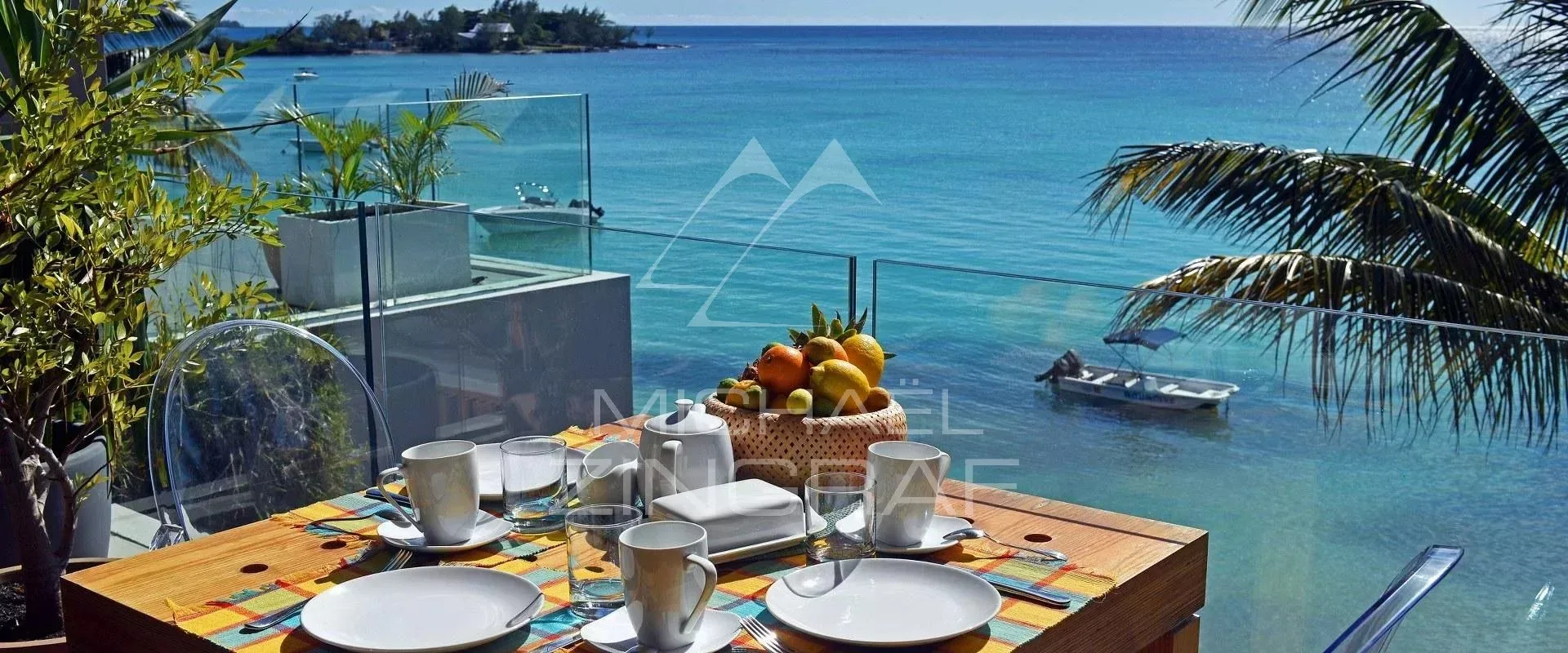Élégant appartement 2 chambres en bord de mer à Pereybere - 12