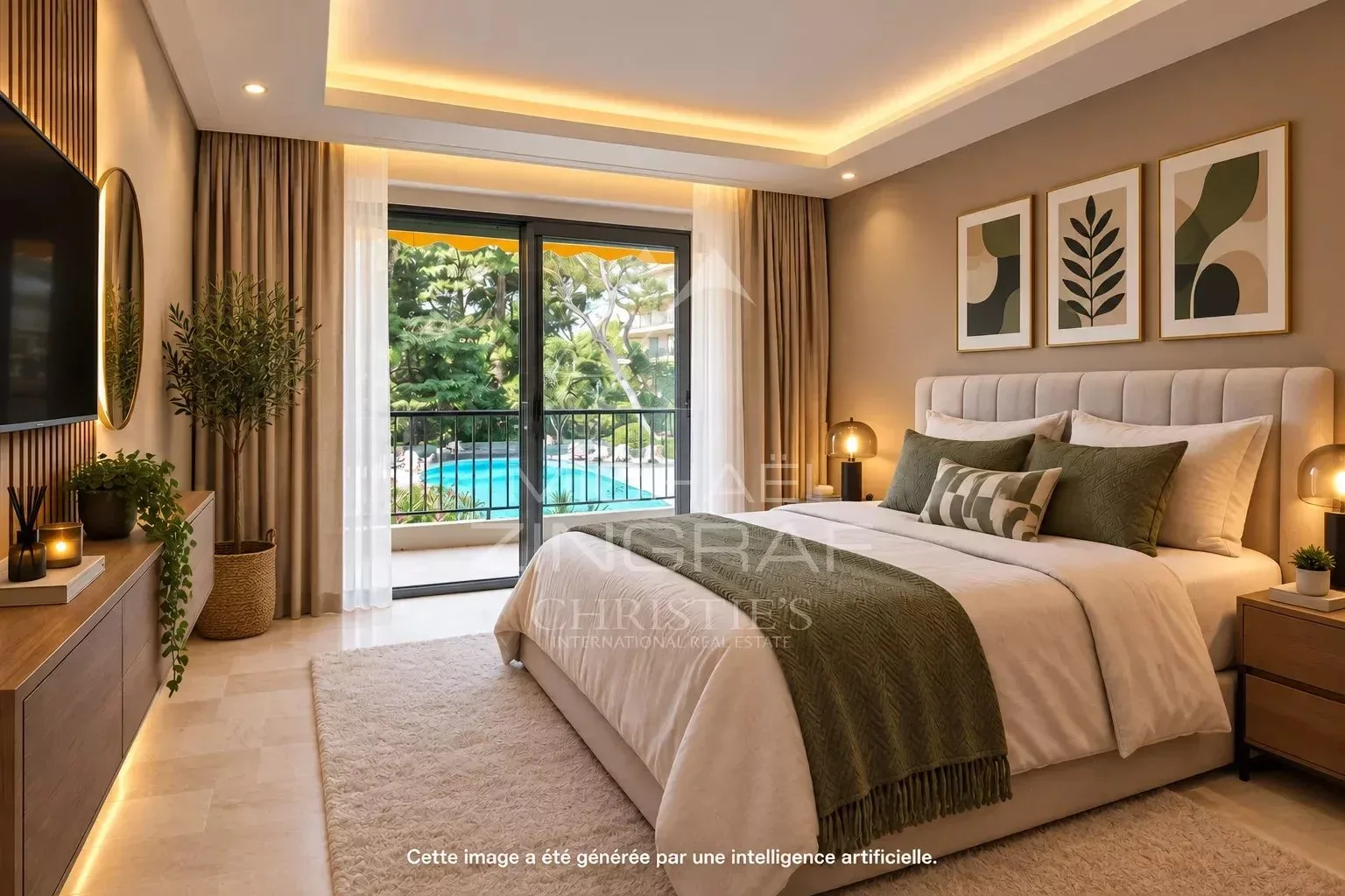 Cap d'ail - renovierte Wohnung – 3 Zimmer – 93 m² – Gesicherte Wohnanlage, in Meeresnähe - 6