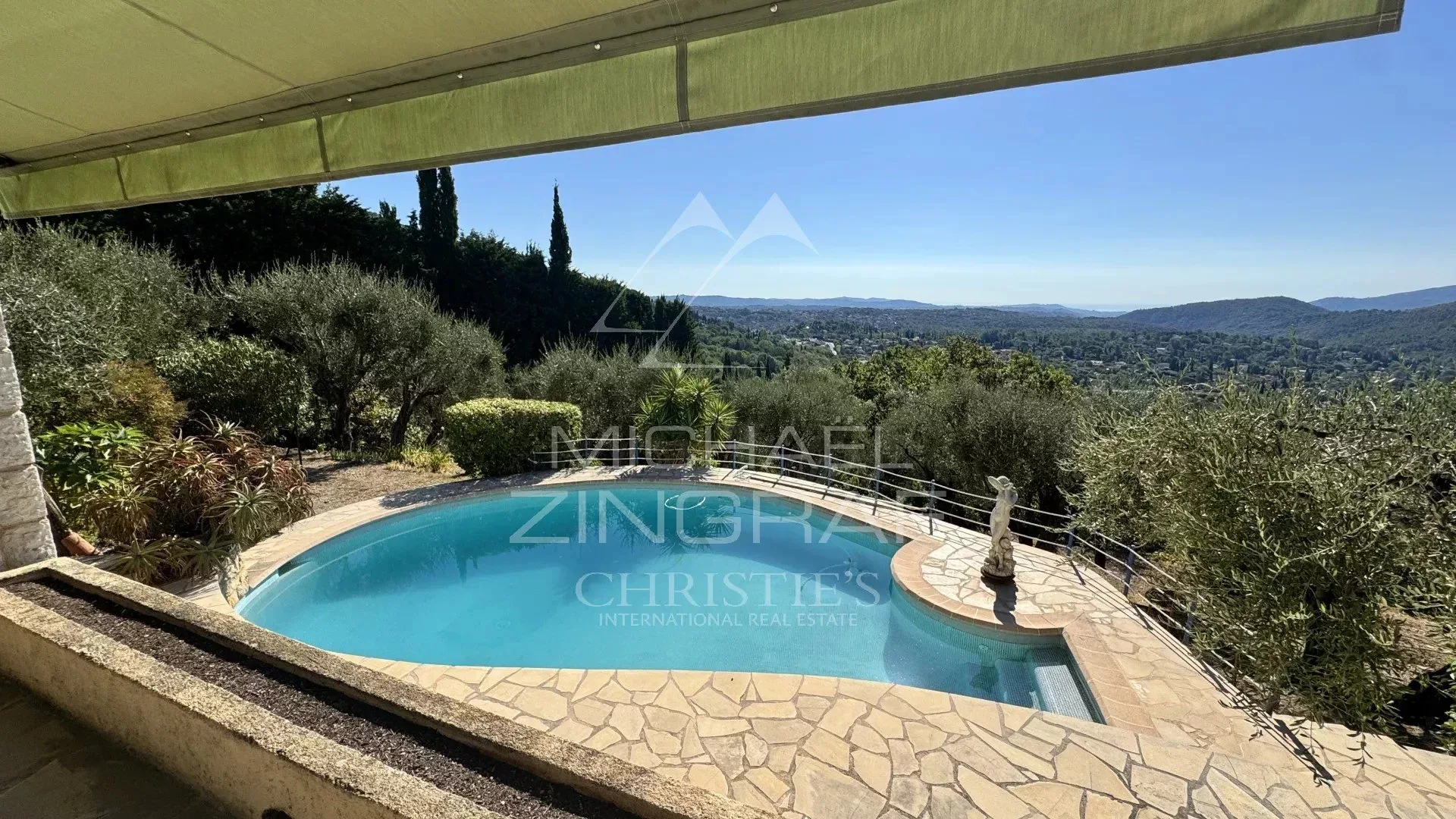 Villa d'architecte avec vue mer et oliveraie - 12