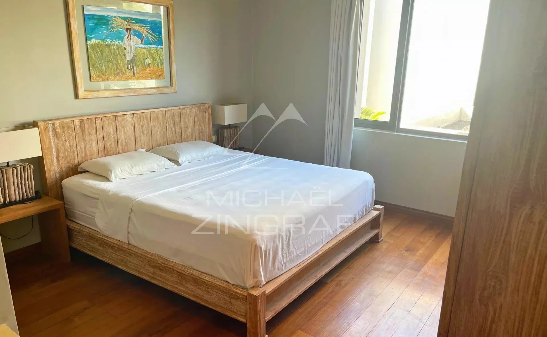 Elegantes Apartment mit 3 Schlafzimmern, privatem Pool und Meerblick – Bain Bœuf - 15