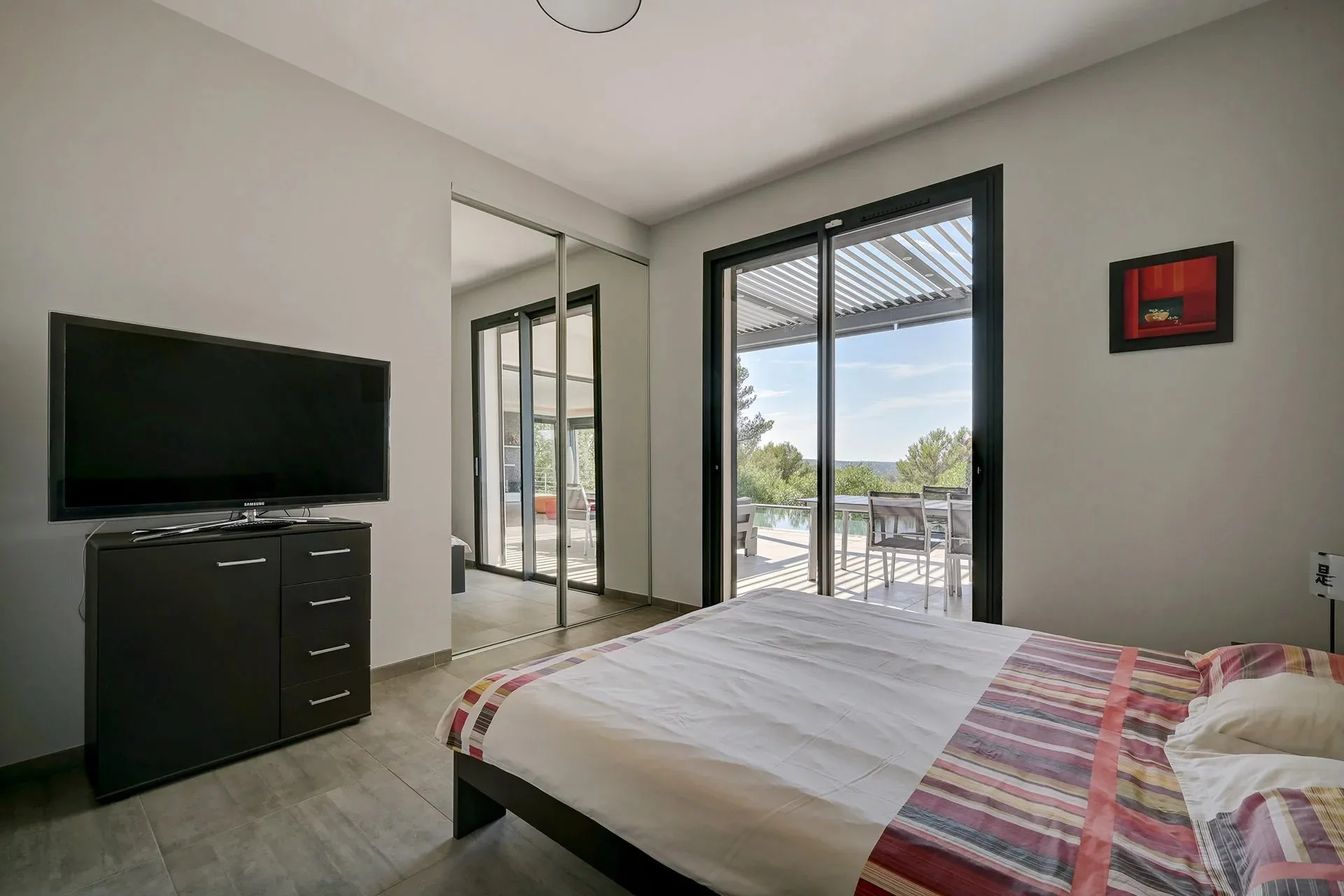 Villa d'architecte contemporaine avec vue panoramique & Pinède privée - 10