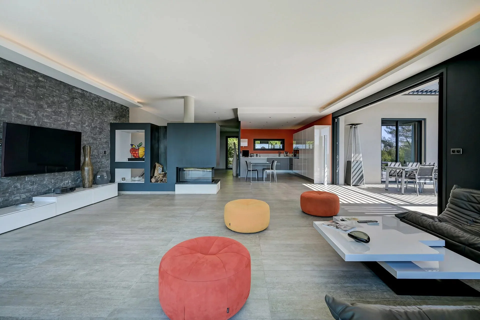 Villa d'architecte contemporaine avec vue panoramique & Pinède privée - 6
