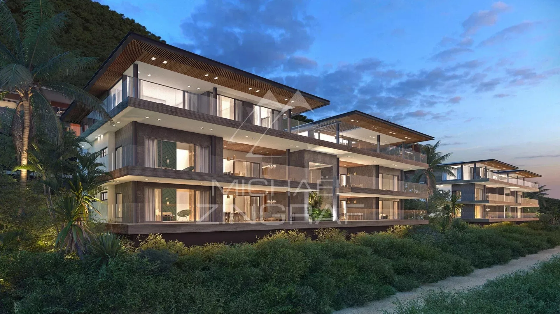 Appartement 3 Chambres avec Vue Panoramique sur l’Océan et le Morne