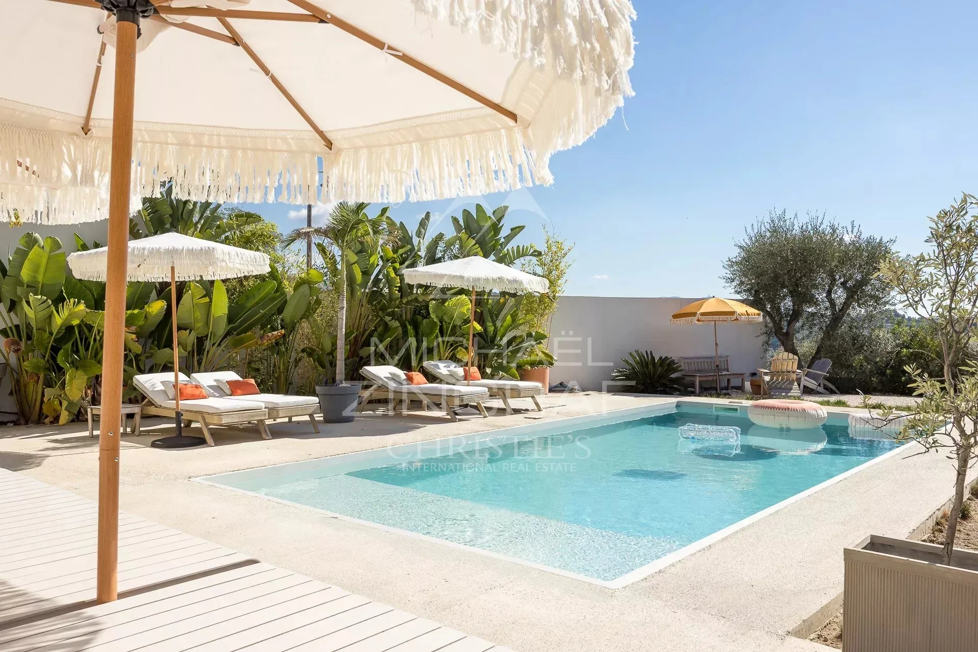 Nice - Bellet - Renovierte Villa mit Pool und freiem Blick - 3
