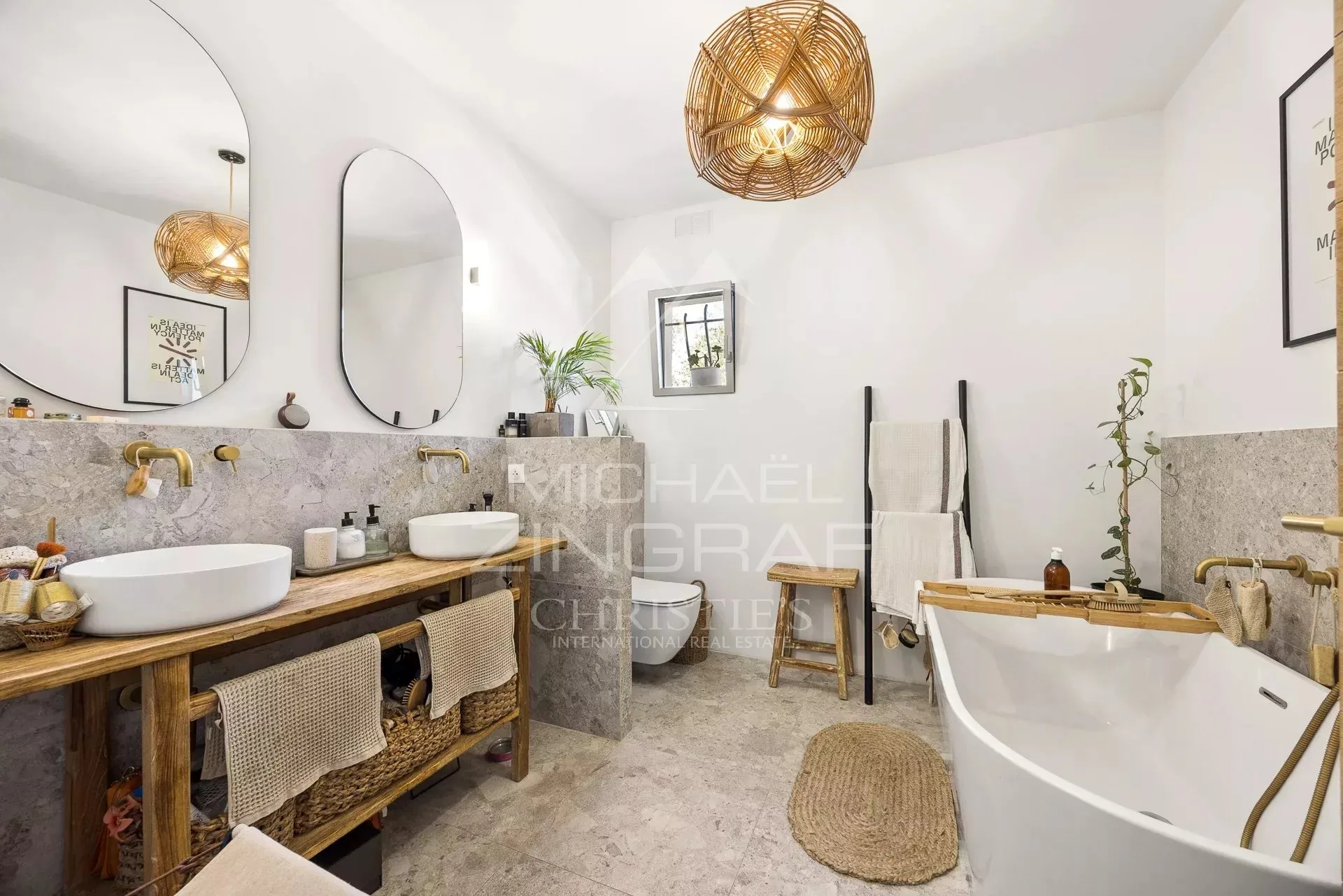 Nice - Bellet - Renovierte Villa mit Pool und freiem Blick - 13