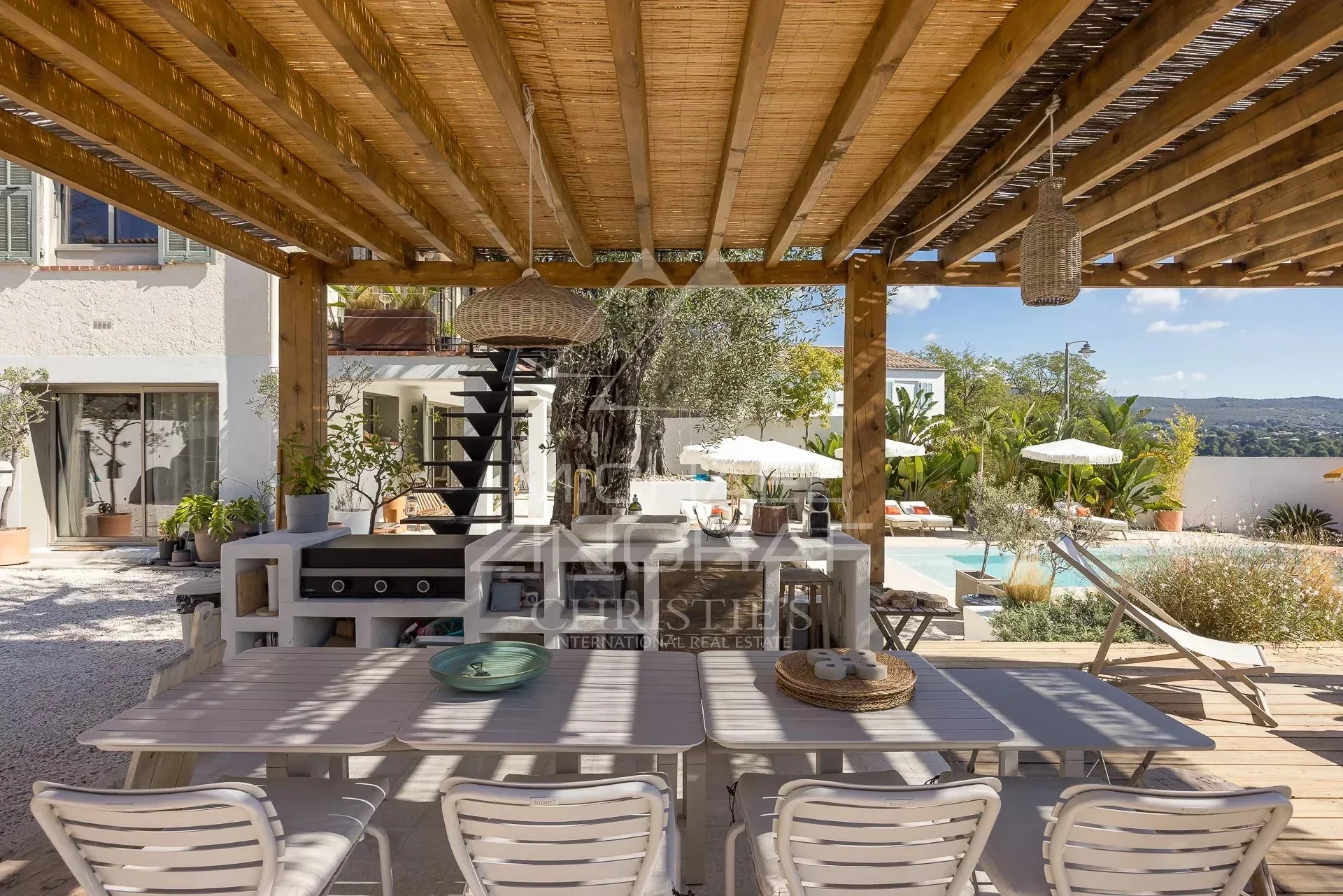 Nice - Bellet - Renovierte Villa mit Pool und freiem Blick - 6