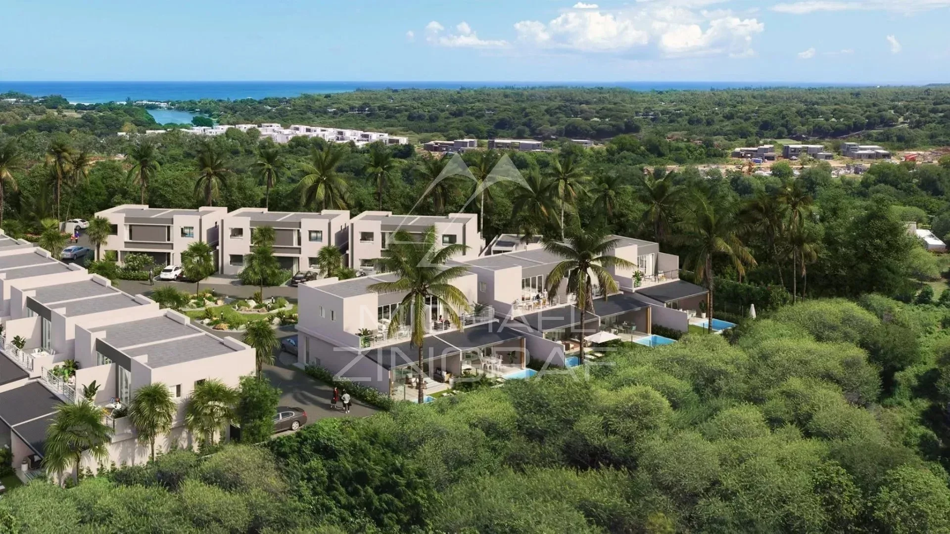 Duplex 3 Chambres avec Piscine Privée – Tamarin