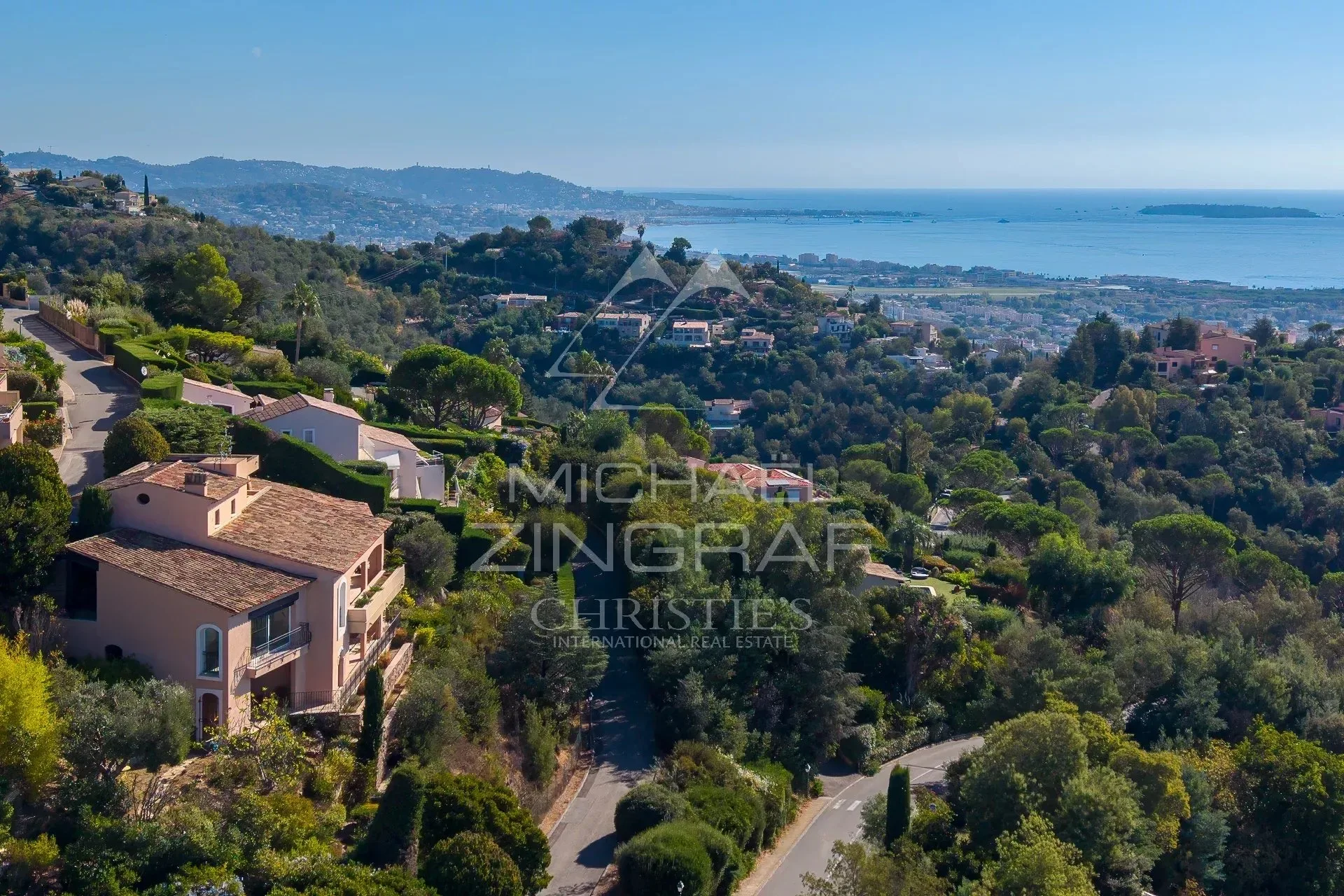Mandelieu la Napoule - PROPRIÉTÉ VUE MER DANS DOMAINE PRIVÉ - Proche Cannes