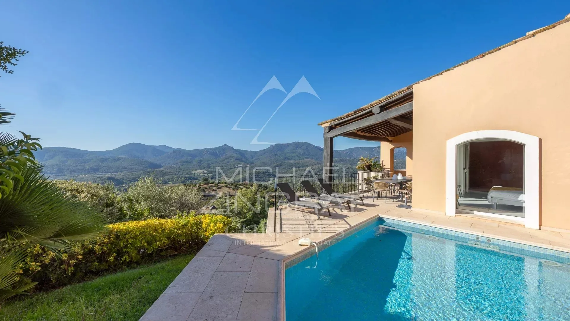 Mandelieu la Napoule - PROPRIÉTÉ VUE MER DANS DOMAINE PRIVÉ - Proche Cannes - 10