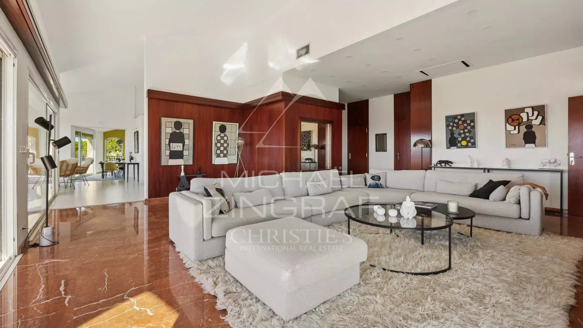 Mandelieu la Napoule - PROPRIÉTÉ VUE MER DANS DOMAINE PRIVÉ - Proche Cannes - 5