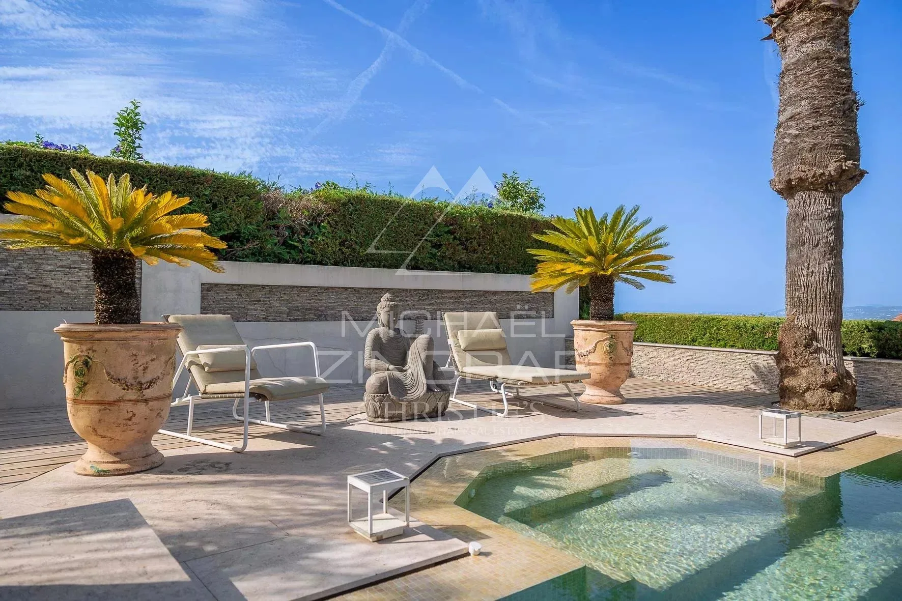 Nizza - Fabron - Familienanwesen mit Meerblick - 5