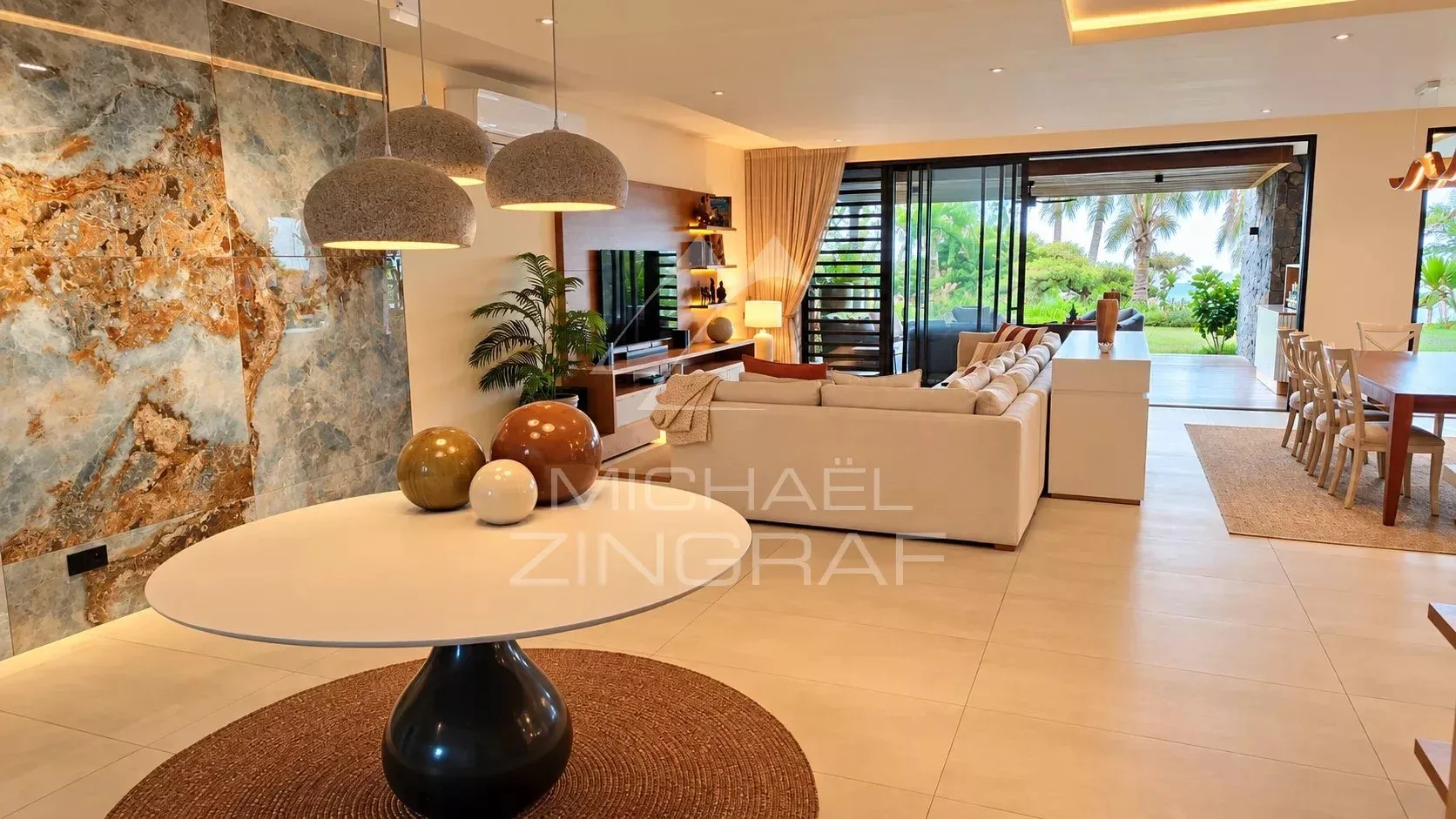 Strandnaher Duplex mit 3 Schlafzimmern in Pointe aux Canonniers - 7