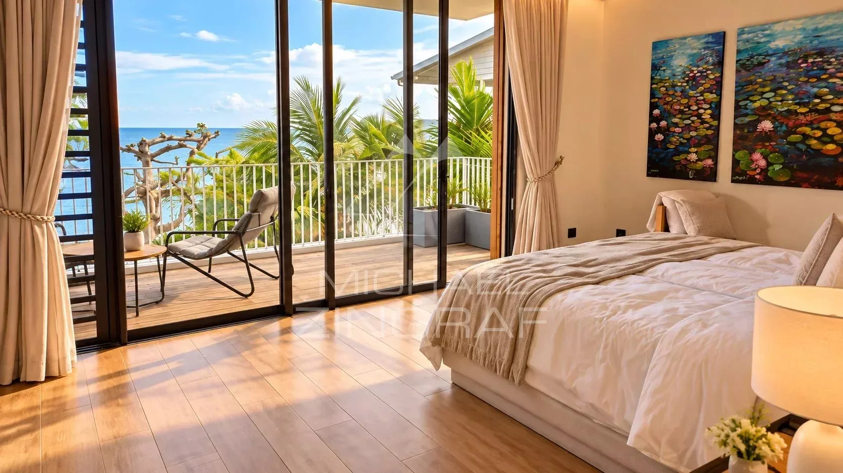 Strandnaher Duplex mit 3 Schlafzimmern in Pointe aux Canonniers - 3