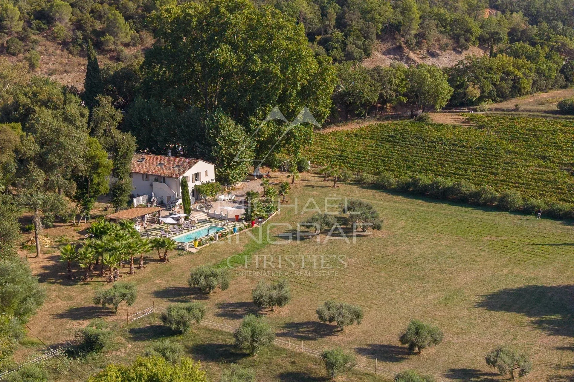 Demeure de caractère avec piscine, 1,3 ha et vue sur les vignobles - 18