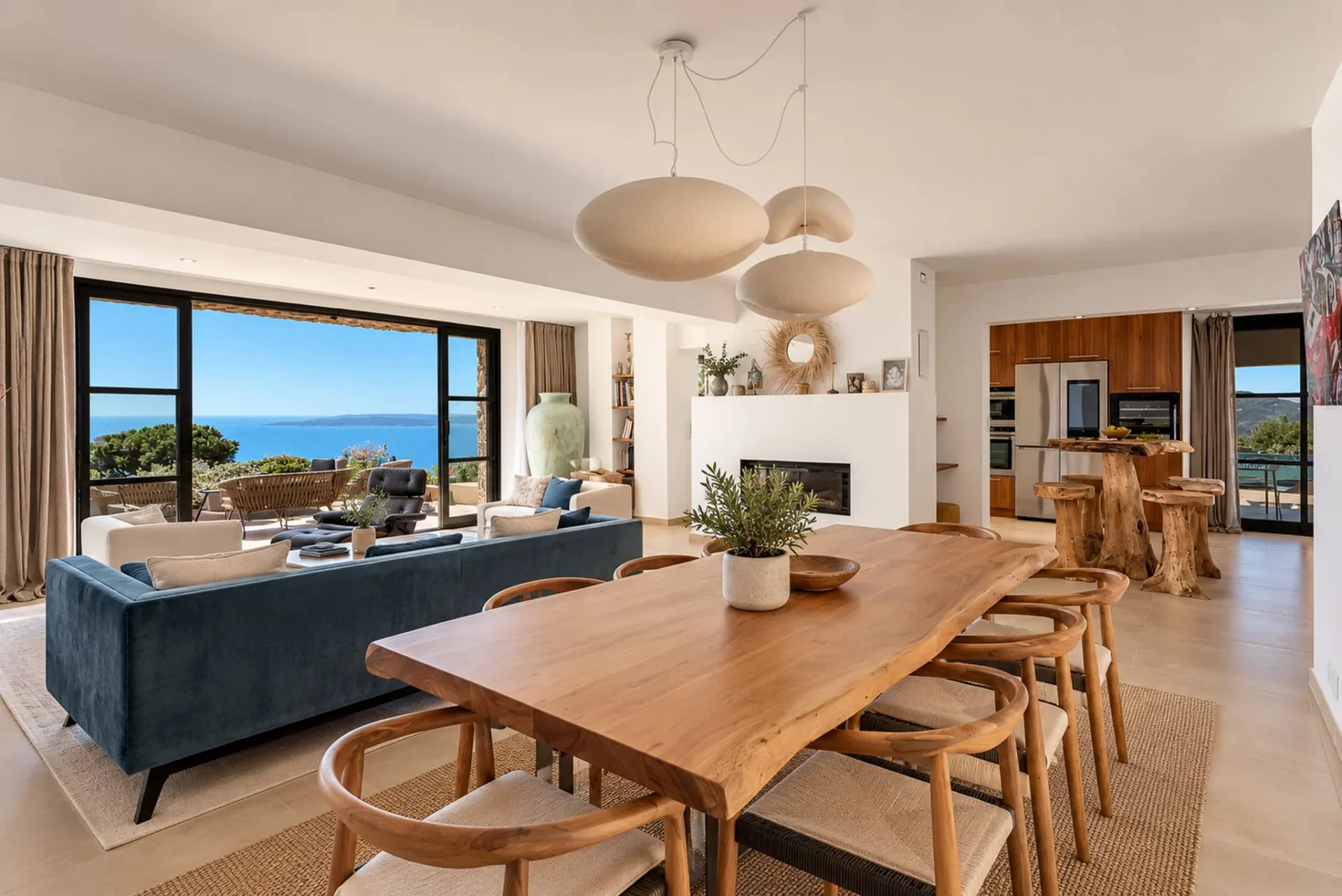 A Contemporary Gem with Panoramic Ocean Views - Les Issambres - 5