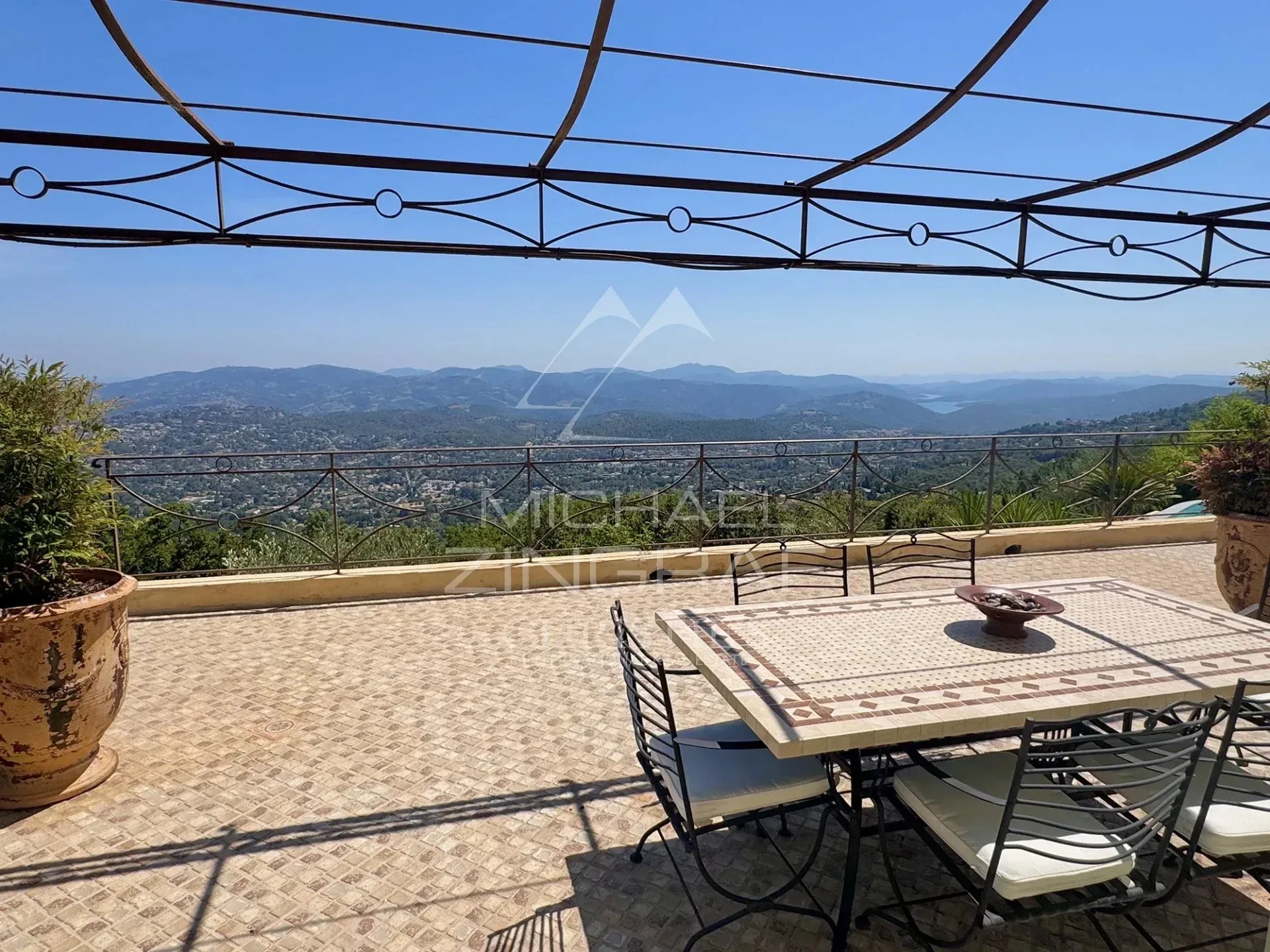 Propriété avec parc paysagé et vue mer  Panoramique - 4
