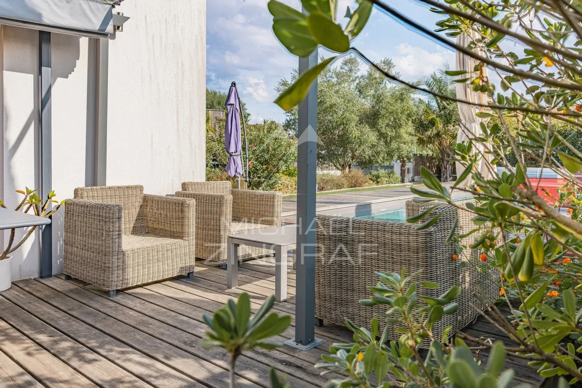 LA TESTE DE BUCH - VILLA CONTEMPORAINE AVEC PISCINE 4 CHAMBRES PISCINE TERRASSE PROCHE BASSIN - 16