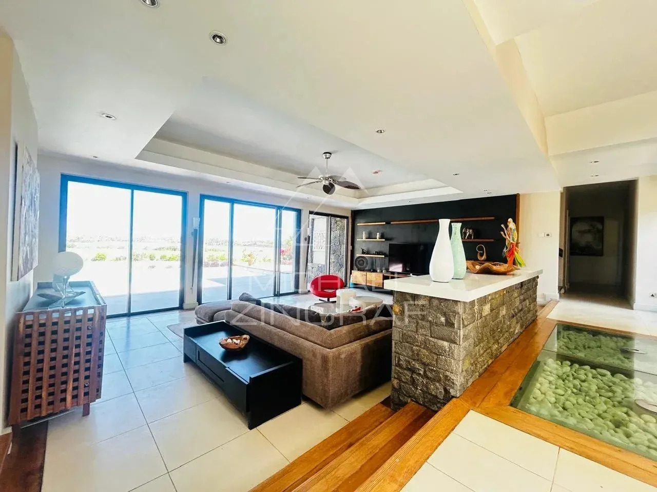 Villa d’Exception Face au Golf et au Lagon – Anahita - 12